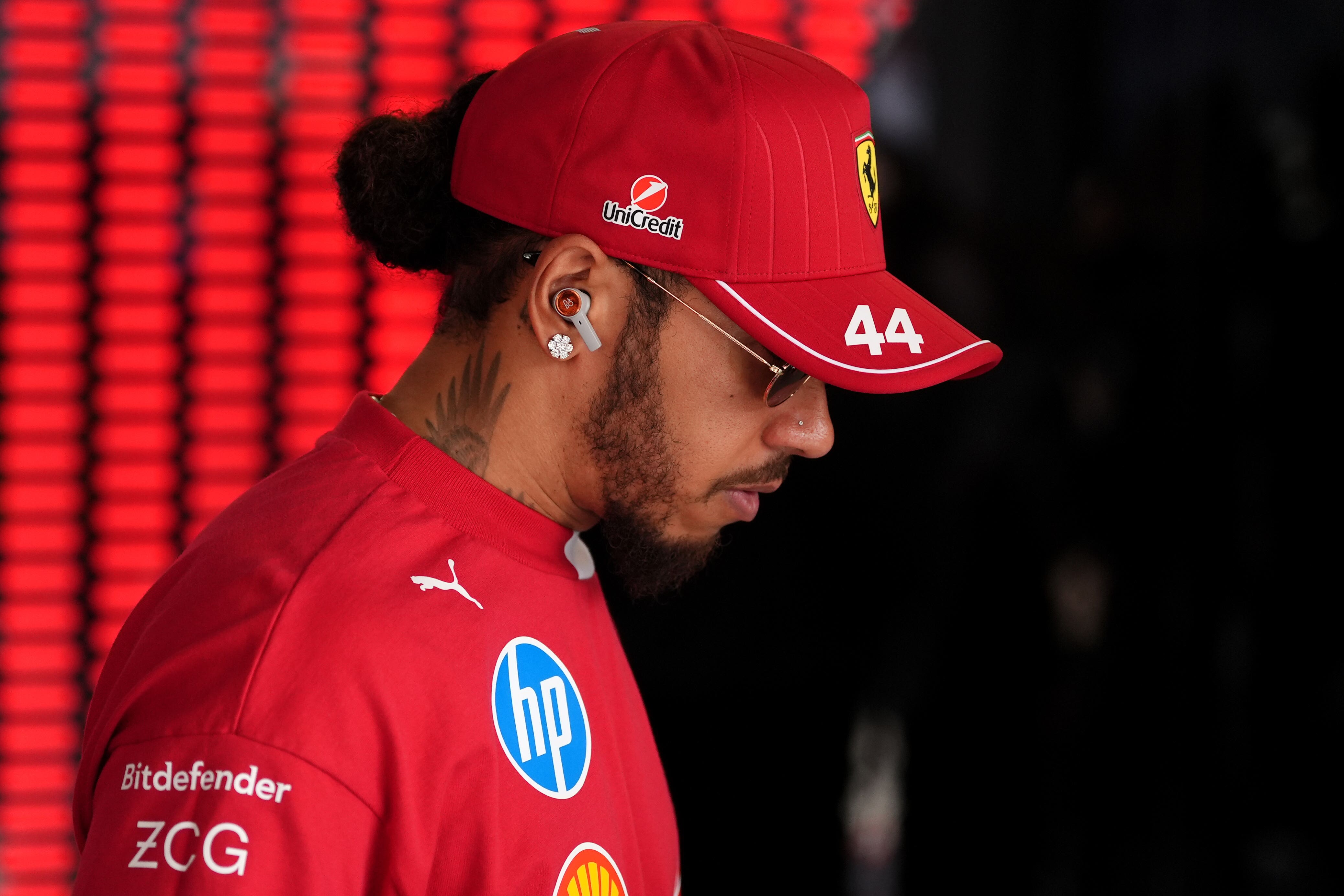 Lewis Hamilton continued to lay out his frustration (Bradley Collyer/PA)
