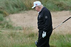 White House boasts about Trump’s golf score – days after he was accused of cheating on his own course