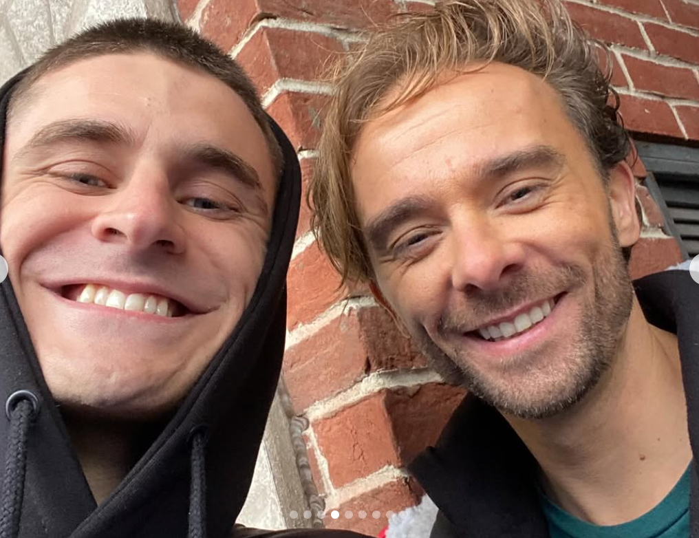 Harry Lowbridge shared a behind-the-scenes snap with David Platt actor Jack P Shepherd
