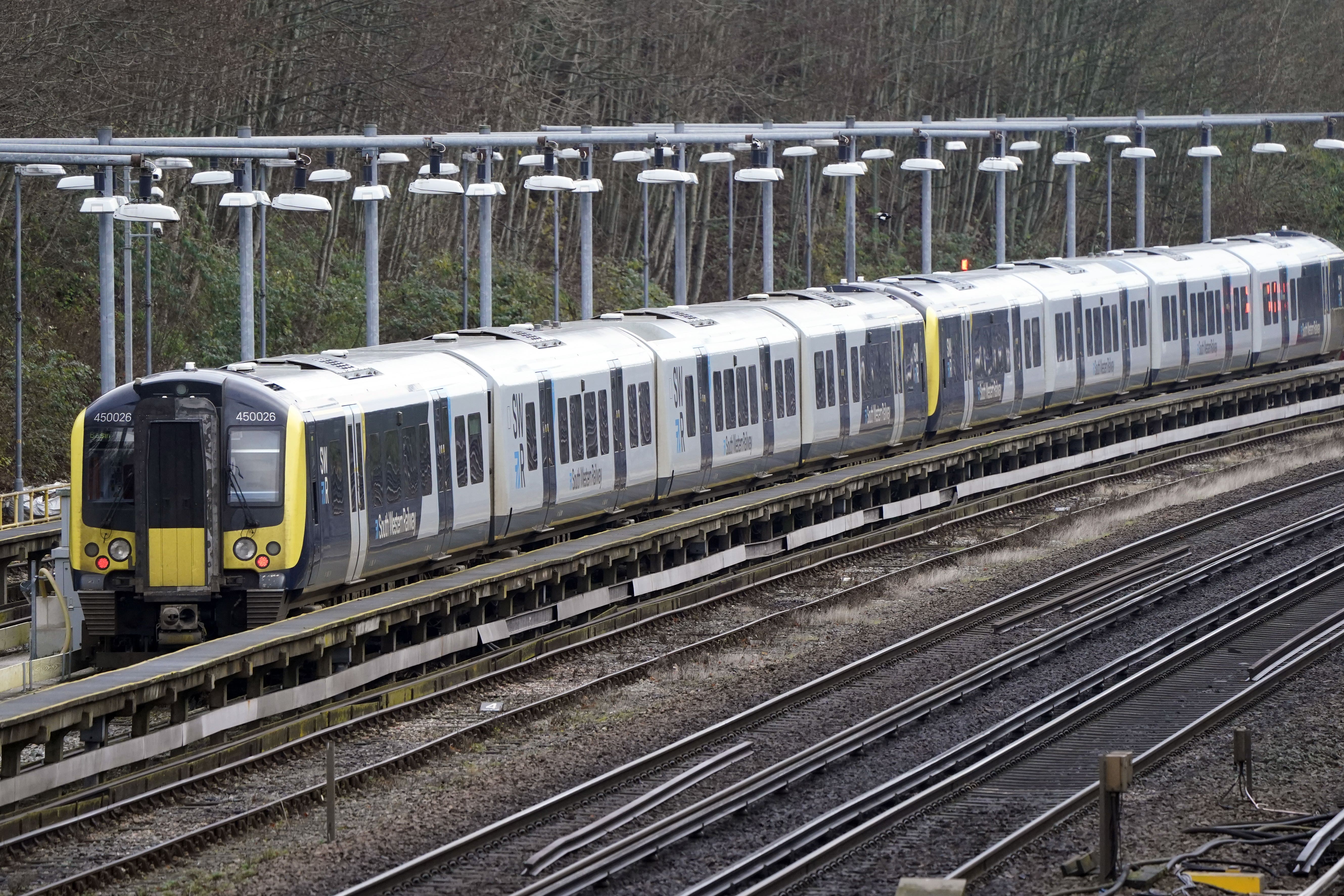 Train timetables have been cut because the clay soil is too dry