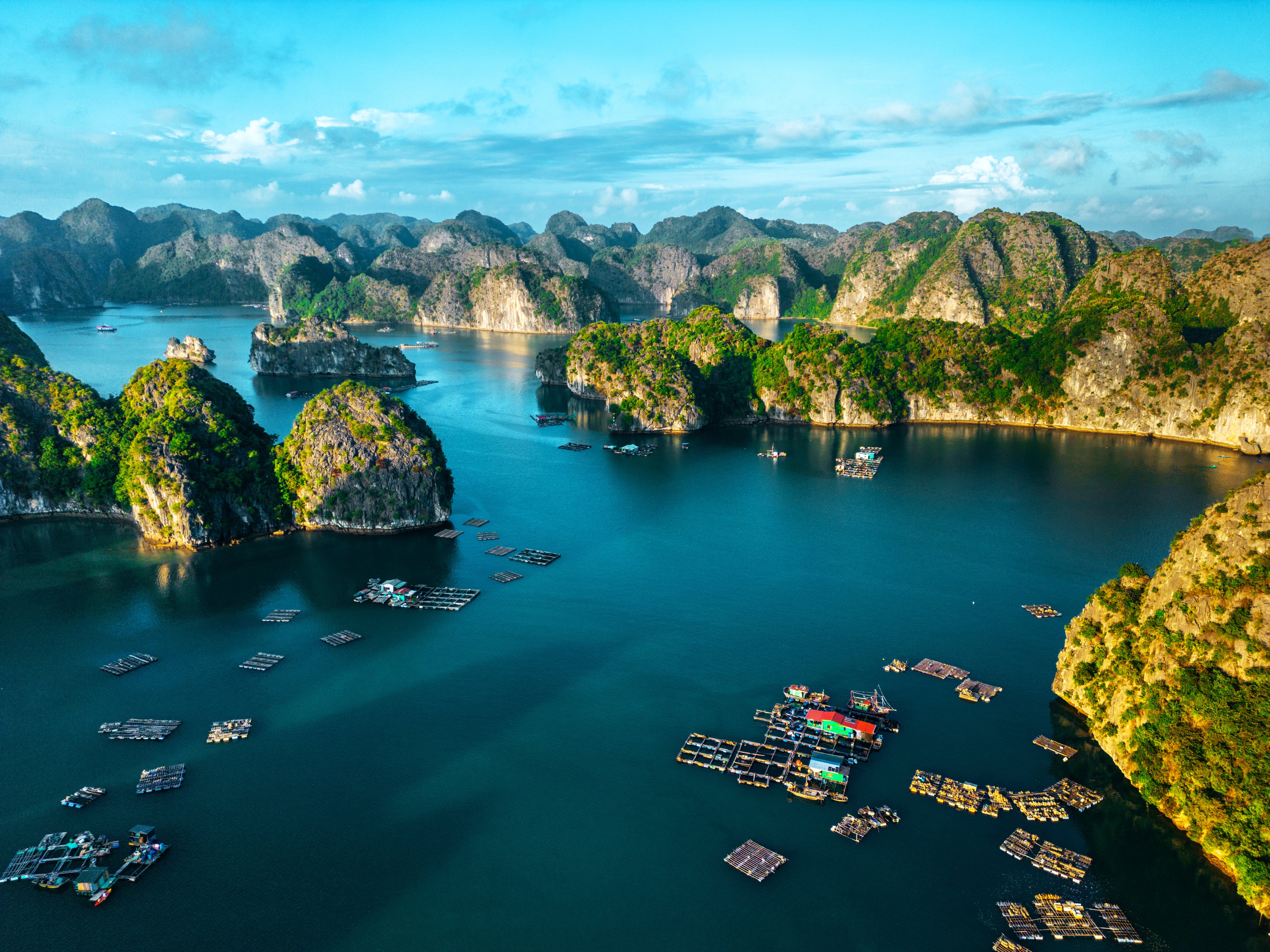 Top picks for a holiday in Vietnam include the floating rocks of Ha Long Bay