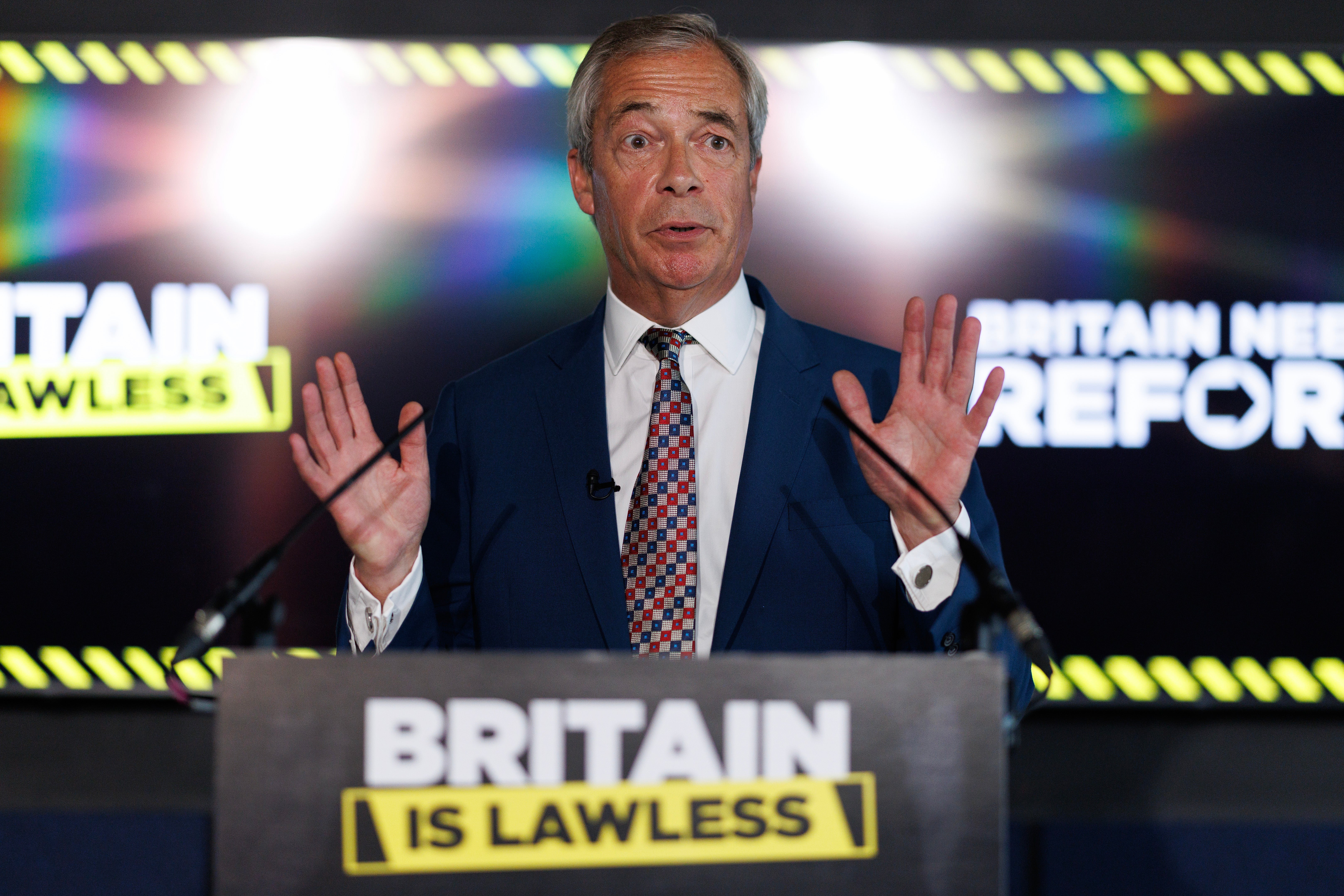 It has been suggested that Nigel Farage’s Reform UK be among the parties that end up gaining the most from Labour’s policy
