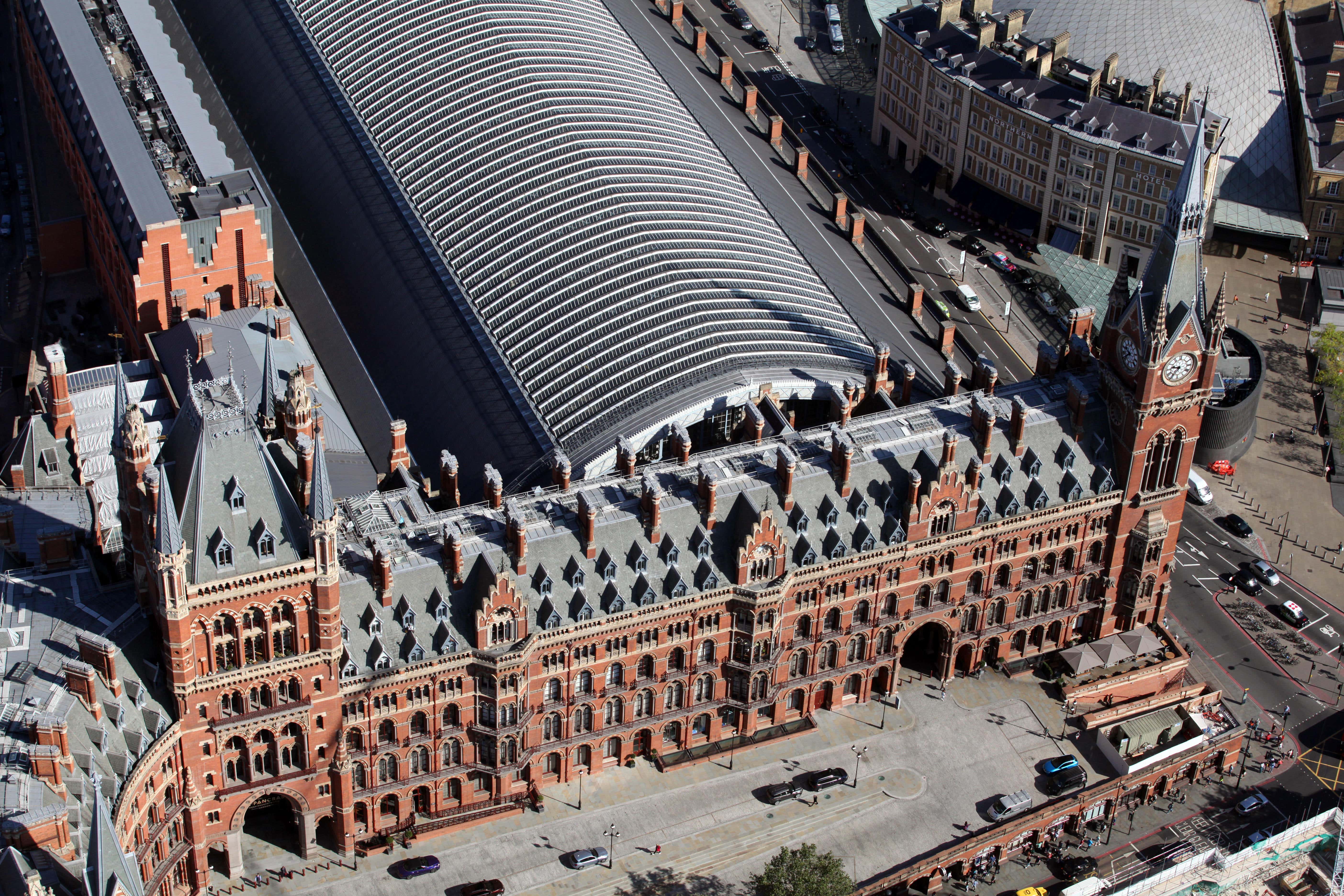 The incident happened at St Pancras station in London (Alamy/PA)