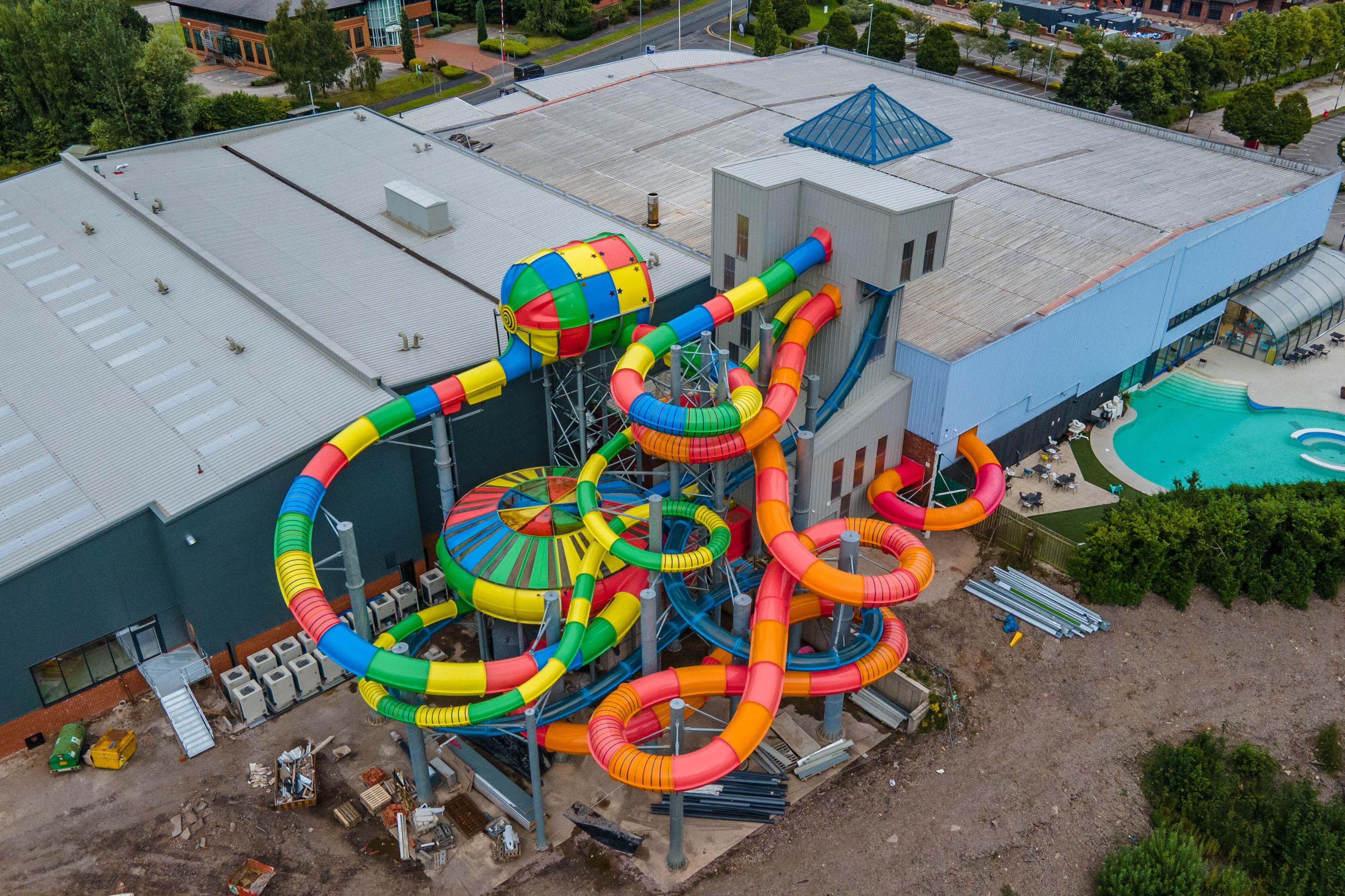 The incident happened at Waterworld in Stoke-on-Trent (Alamy/PA)