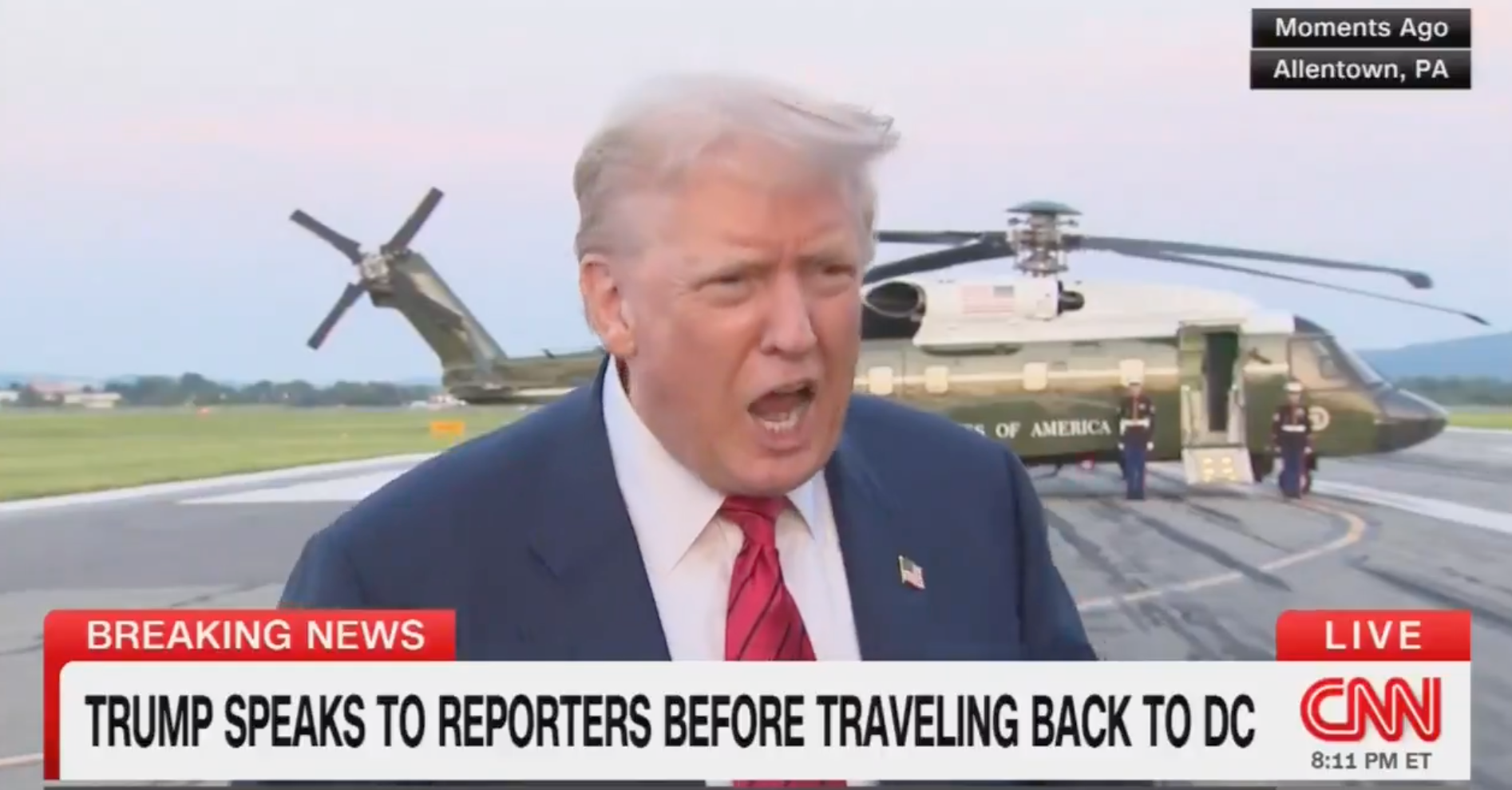 Donald Trump spoke out in support of Sydney Sweeney's recent American Eagle jeans promotion