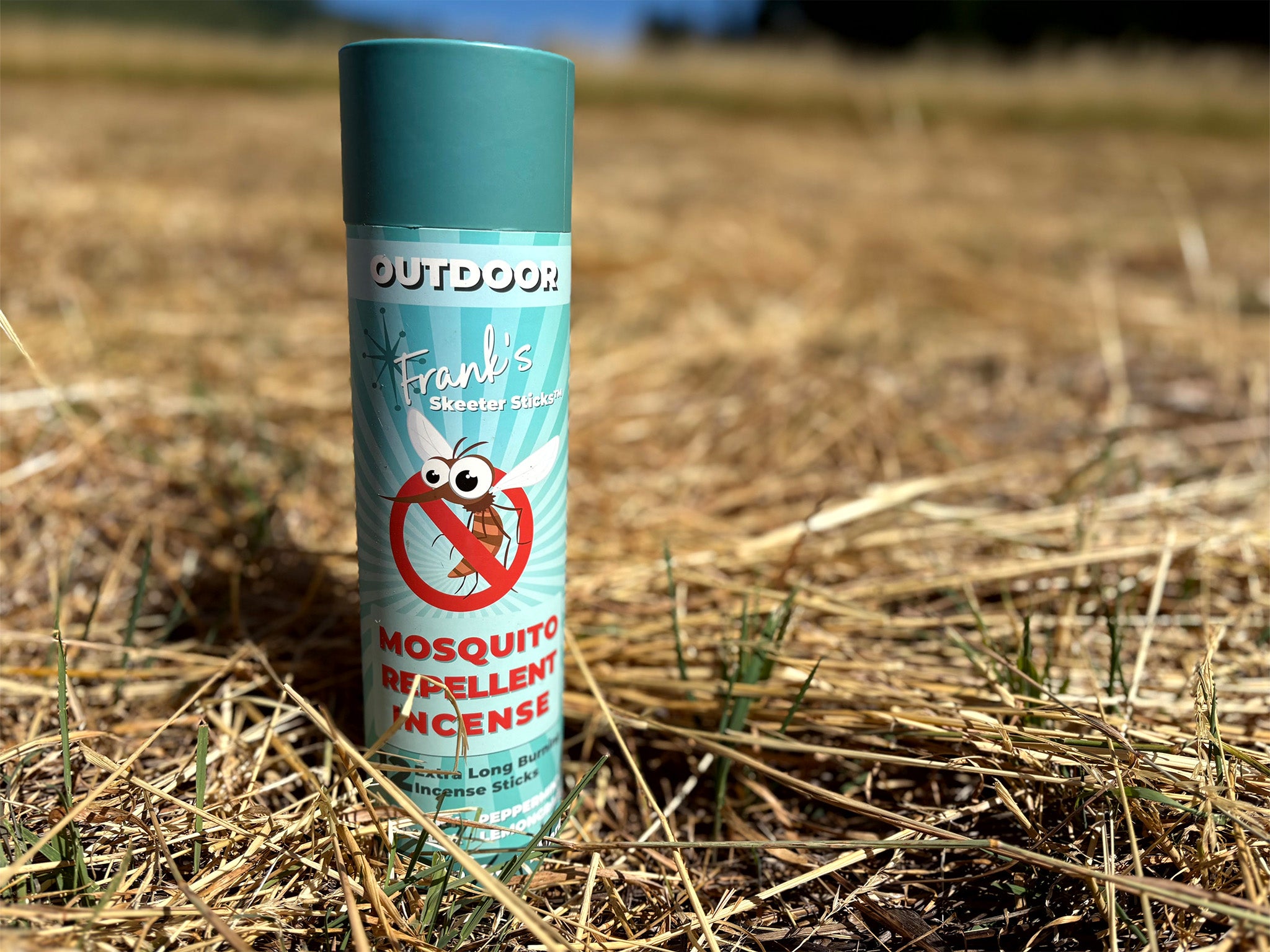 These incense sticks provide a reliable way to reduce bug bites, without using lotions or sprays