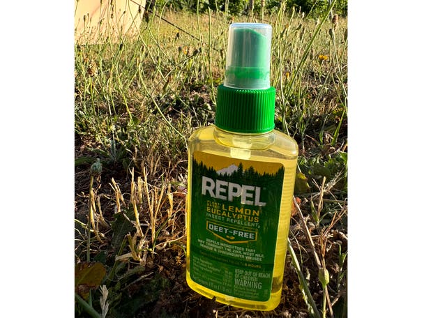 Repel plant-based lemon eucalyptus insect repellent