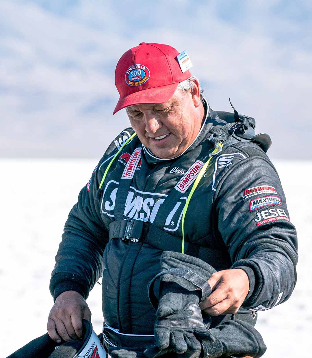 Chris Raschke set a personal record in 2024 when he reached a speed of 460 mph at the Bonneville salt flats