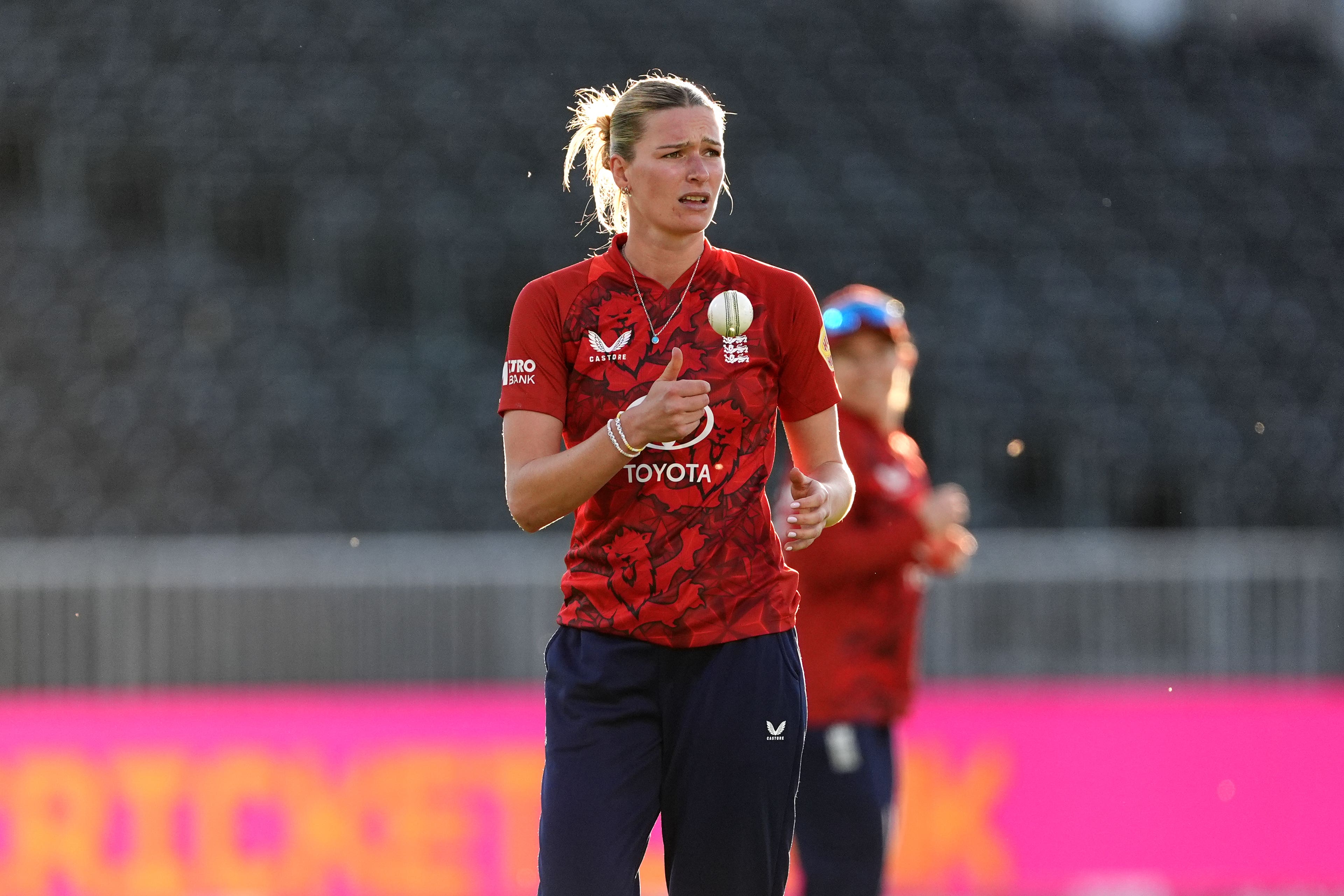 Lauren Bell believes this summer’s series against India is “great preparation” for the World Cup (Martin Rickett/PA)