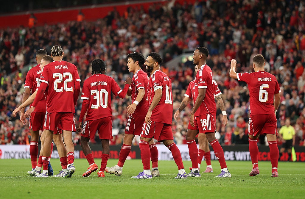 Liverpool beat Athletic Bilbao this week in a double-header in their final friendlies before the season starts