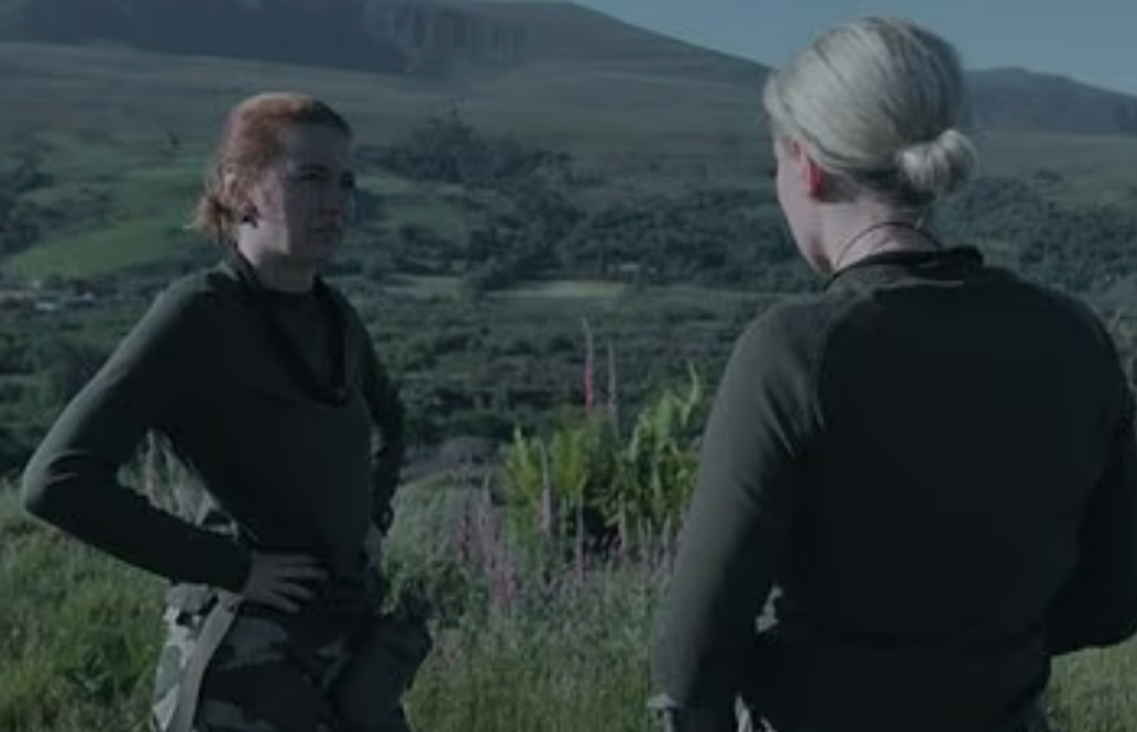 Tasha Ghouri and Burrows on 'Celebrity SAS: Who Dares Wins'