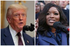 Trump wonders if ‘low IQ’ foe Jasmine Crockett ‘is any relationship to the late, great Davy’ as he rips ‘lost’ Democrats