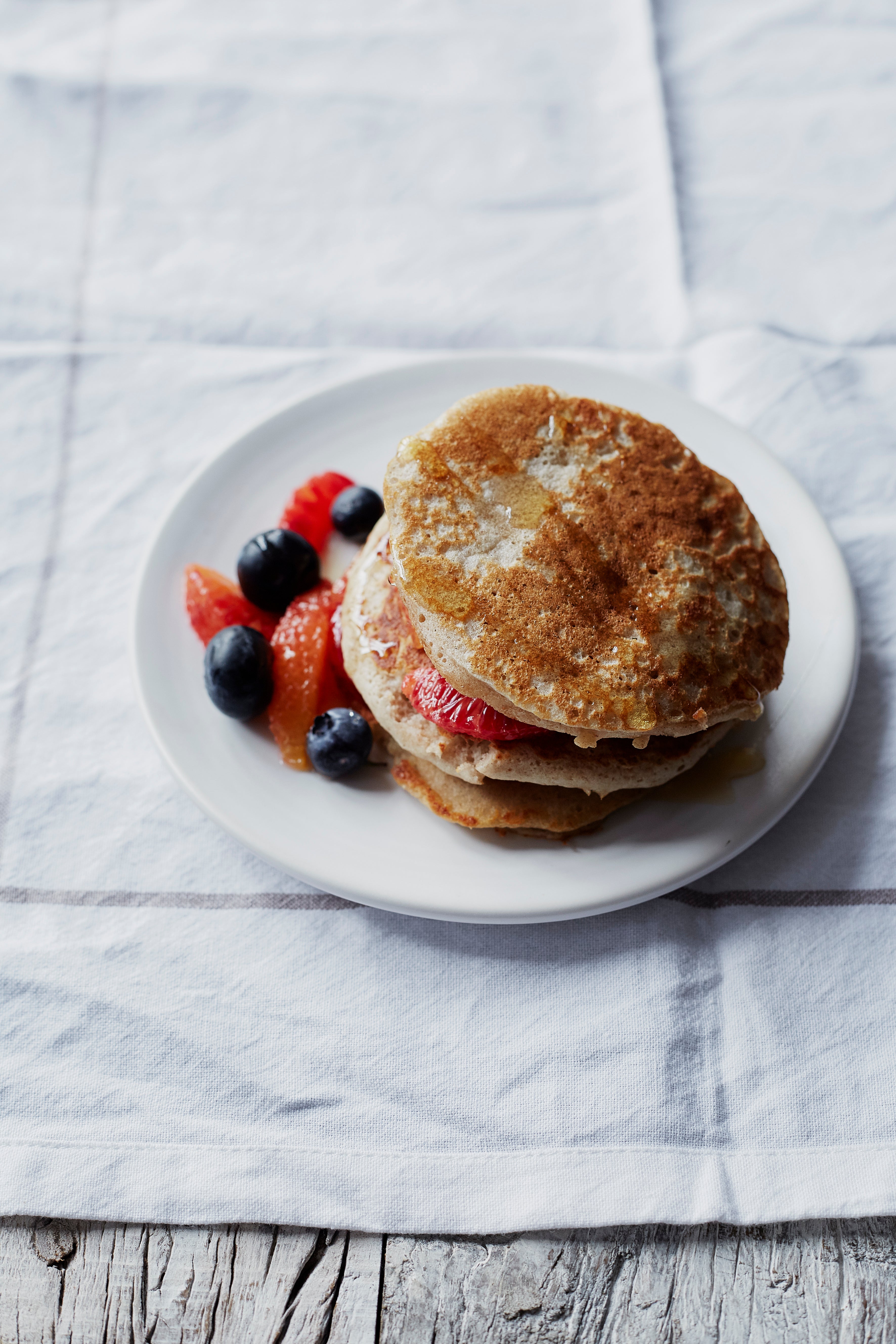 Pancakes that dare to be different – nutty, tangy and unapologetically vibrant
