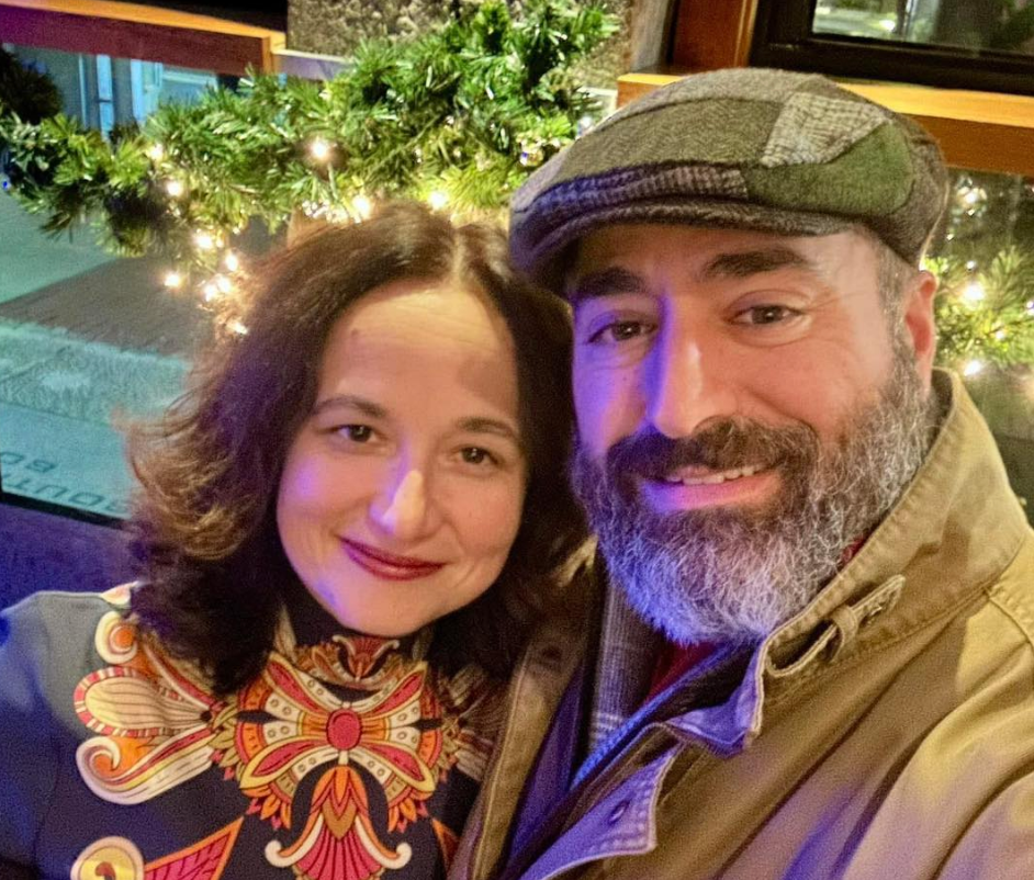 Mazraani and his wife Jennifer Sellitti pictured in a tribute posted by the New Jersey Office of the Public Defender