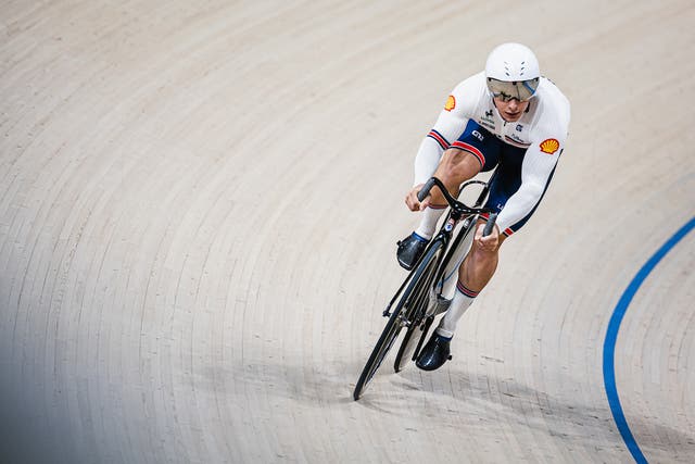 <p>Team GB's Matt Richardson is aiming to become "the fastest track cyclist of all time"</p>