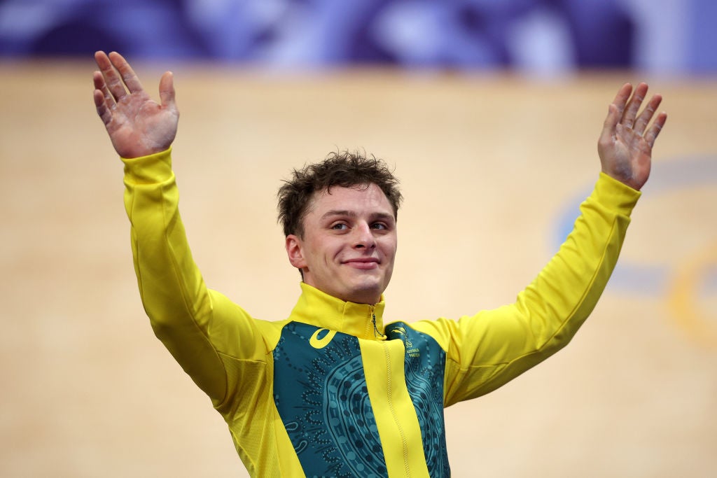 Richardson, poté zastupující Austrálii, získal na pařížských olympiálech tři medaile