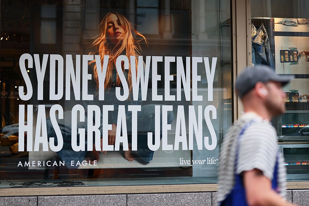 American Eagle’s stock has soared since Sweeney’s ad went live