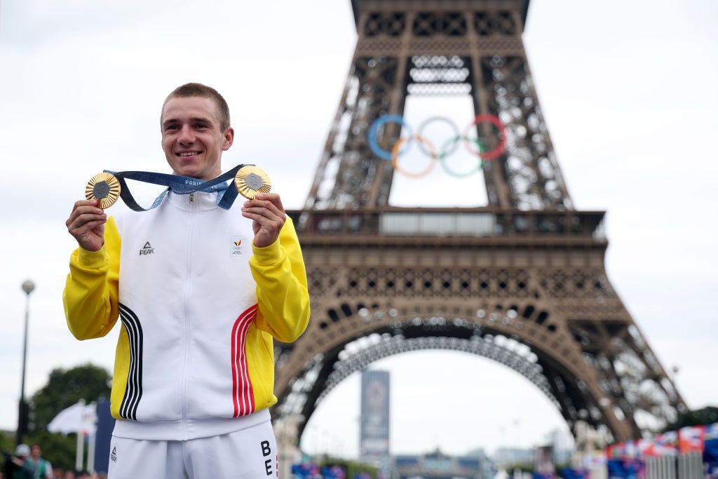 The Belgian secured the Olympic double in Paris