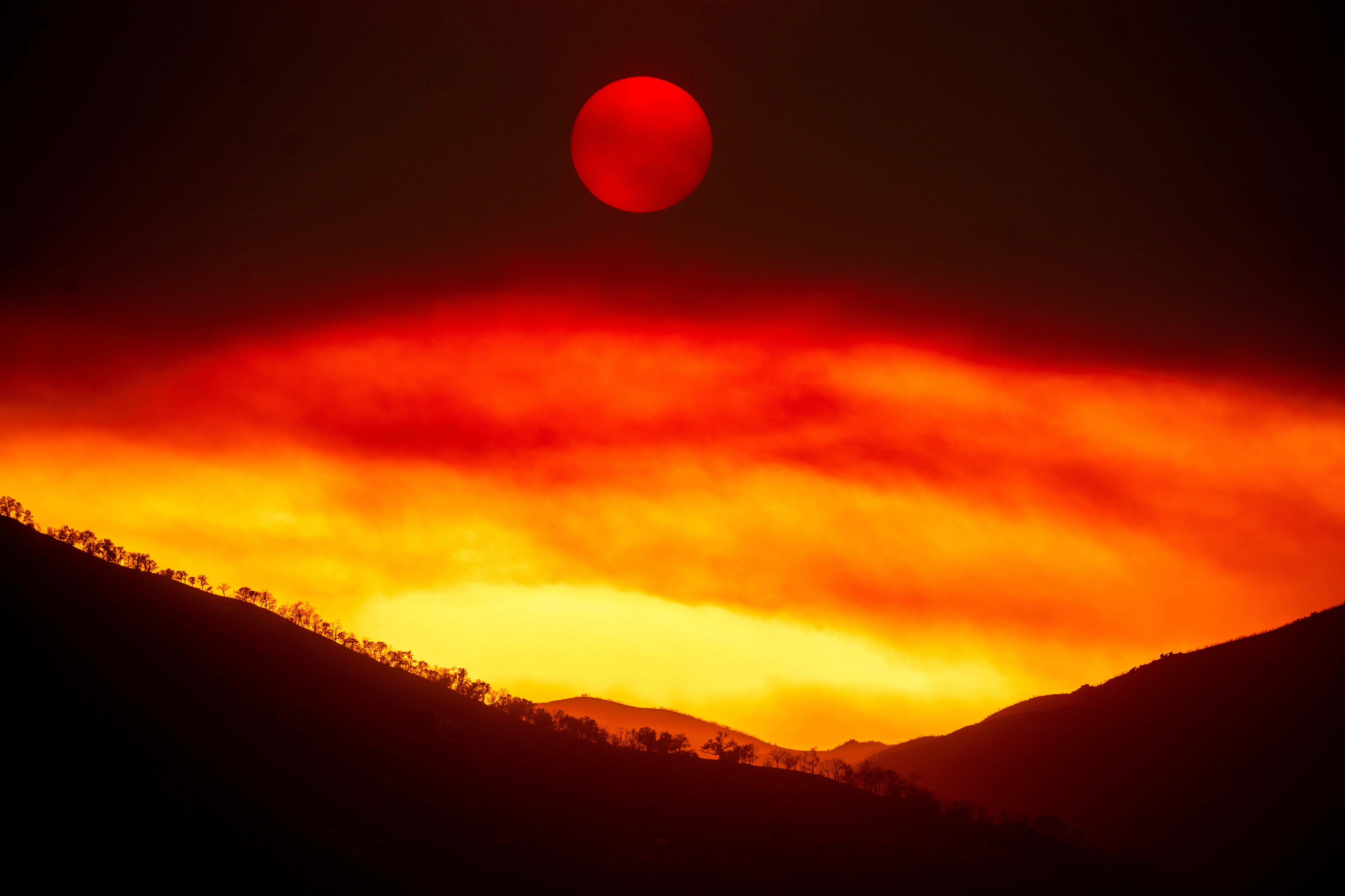 APTOPIX California Wildfires