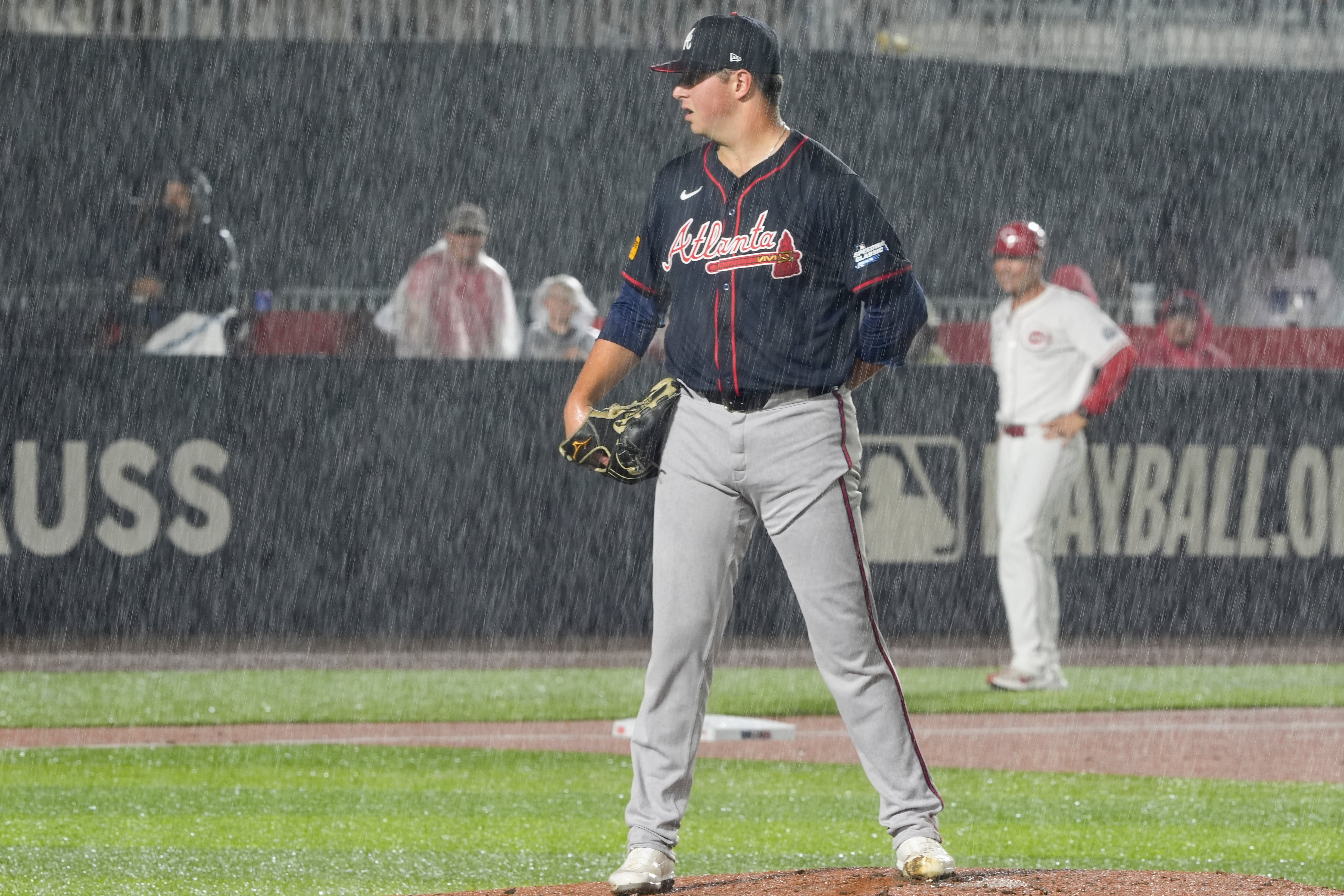 Reds Braves Baseball