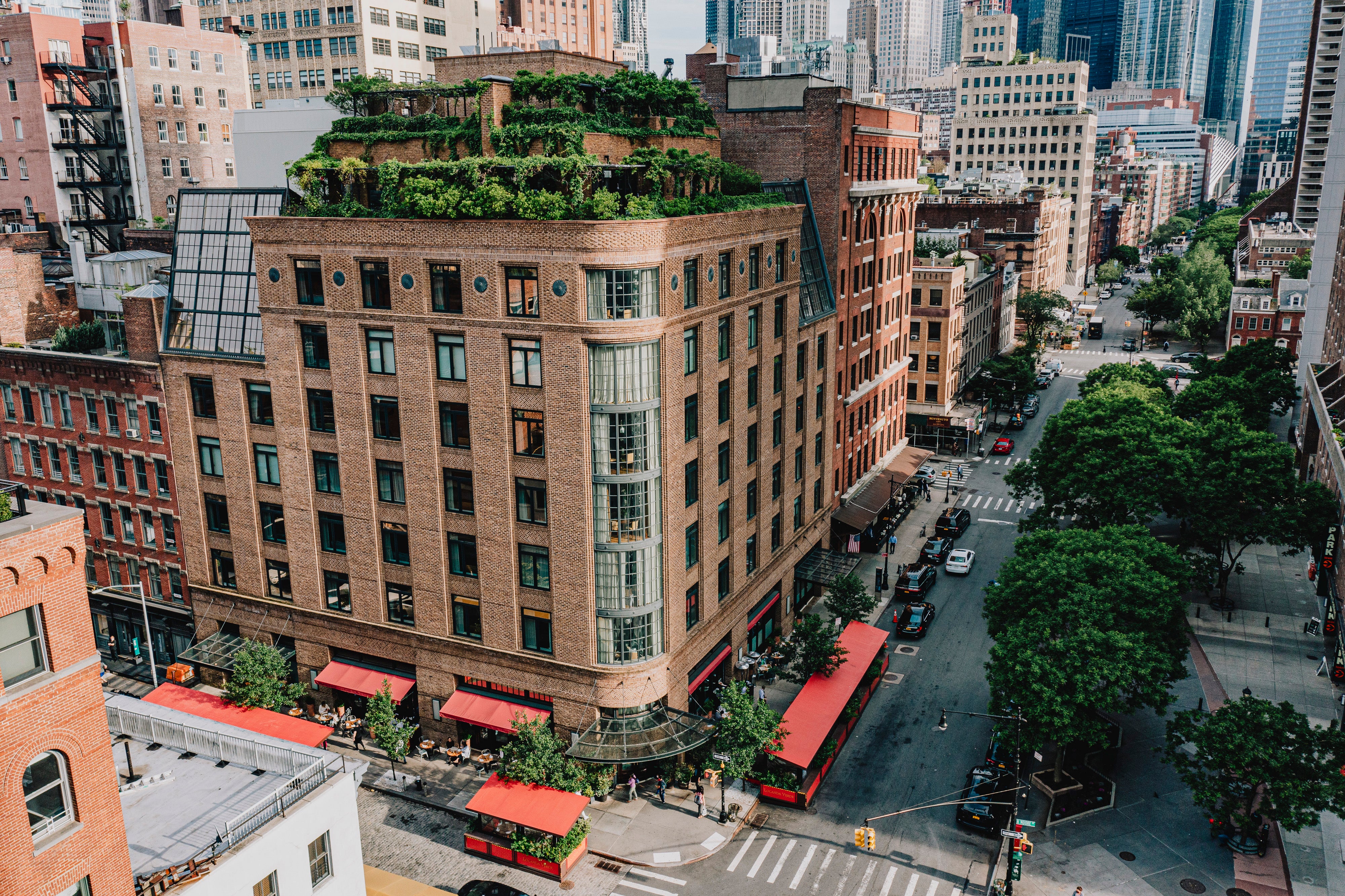 The Greenwich Hotel is located in Manhattan's Tribeca