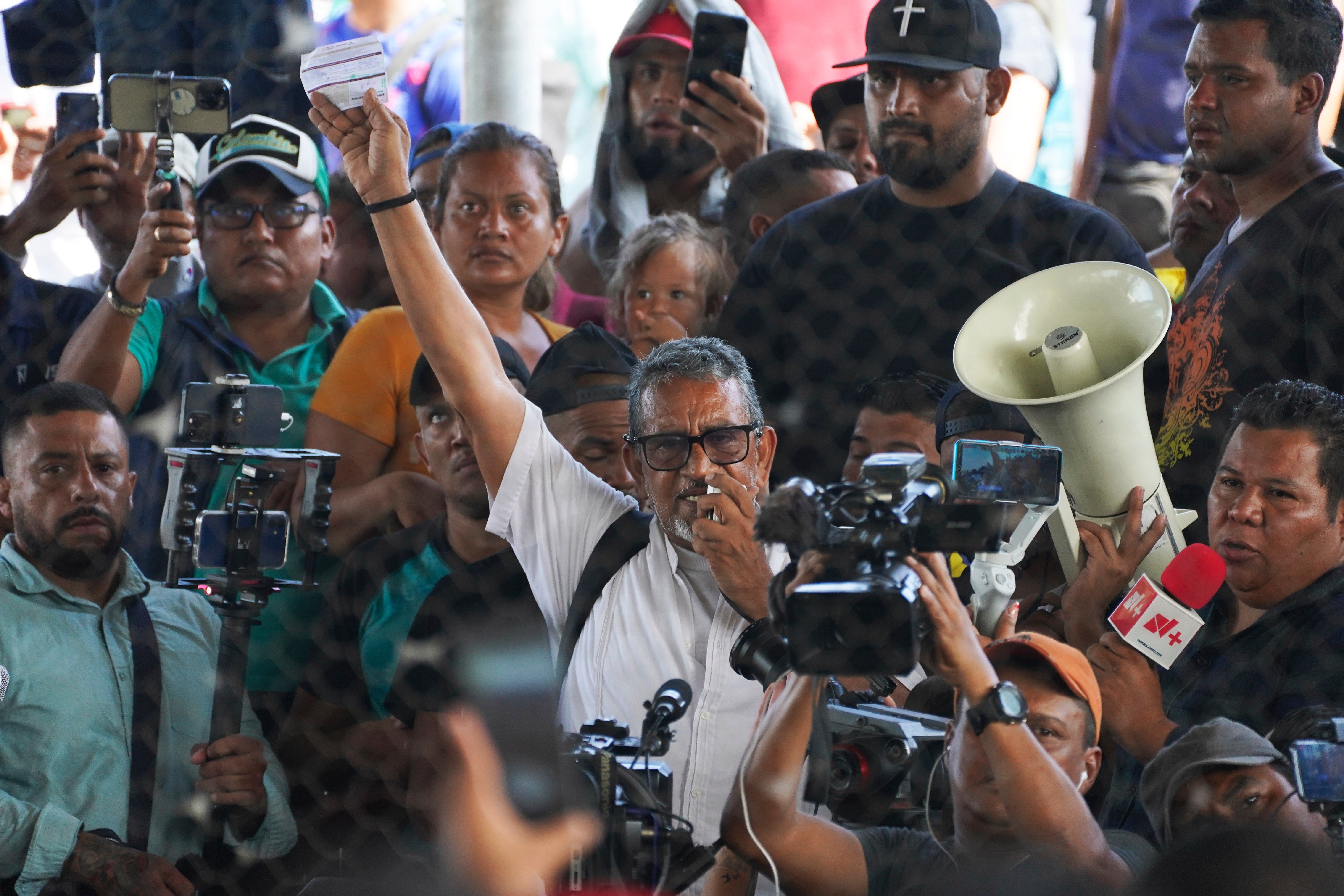 Mexico Immigration Activist Arrest