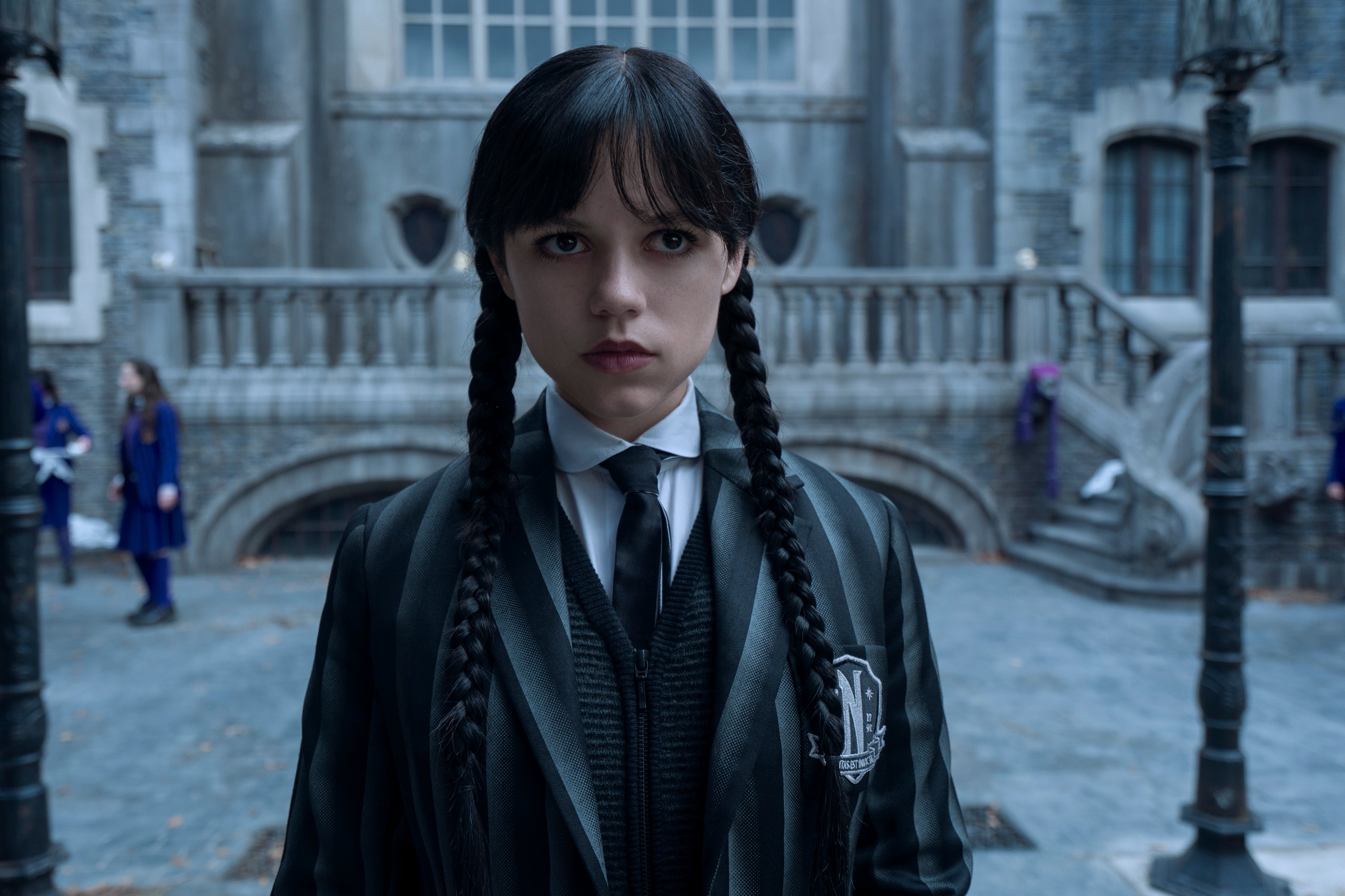 School’s in: Jenna Ortega in ‘Wednesday’