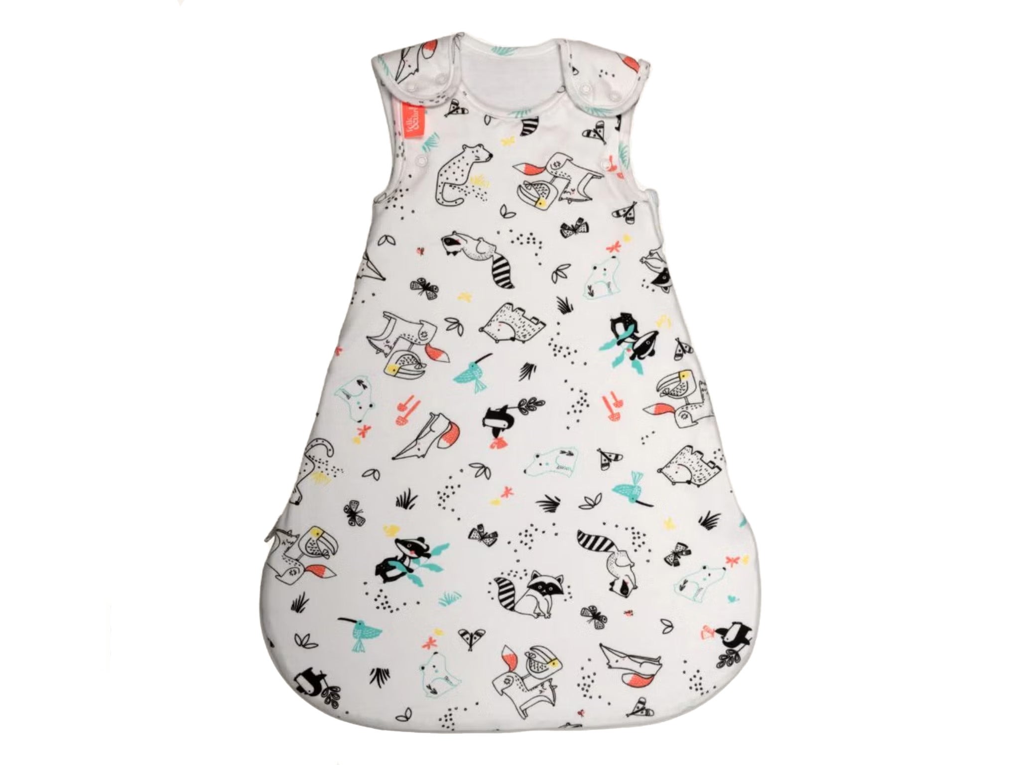 Folk & Thread wild wood organic baby sleep bag, 2.5 tog