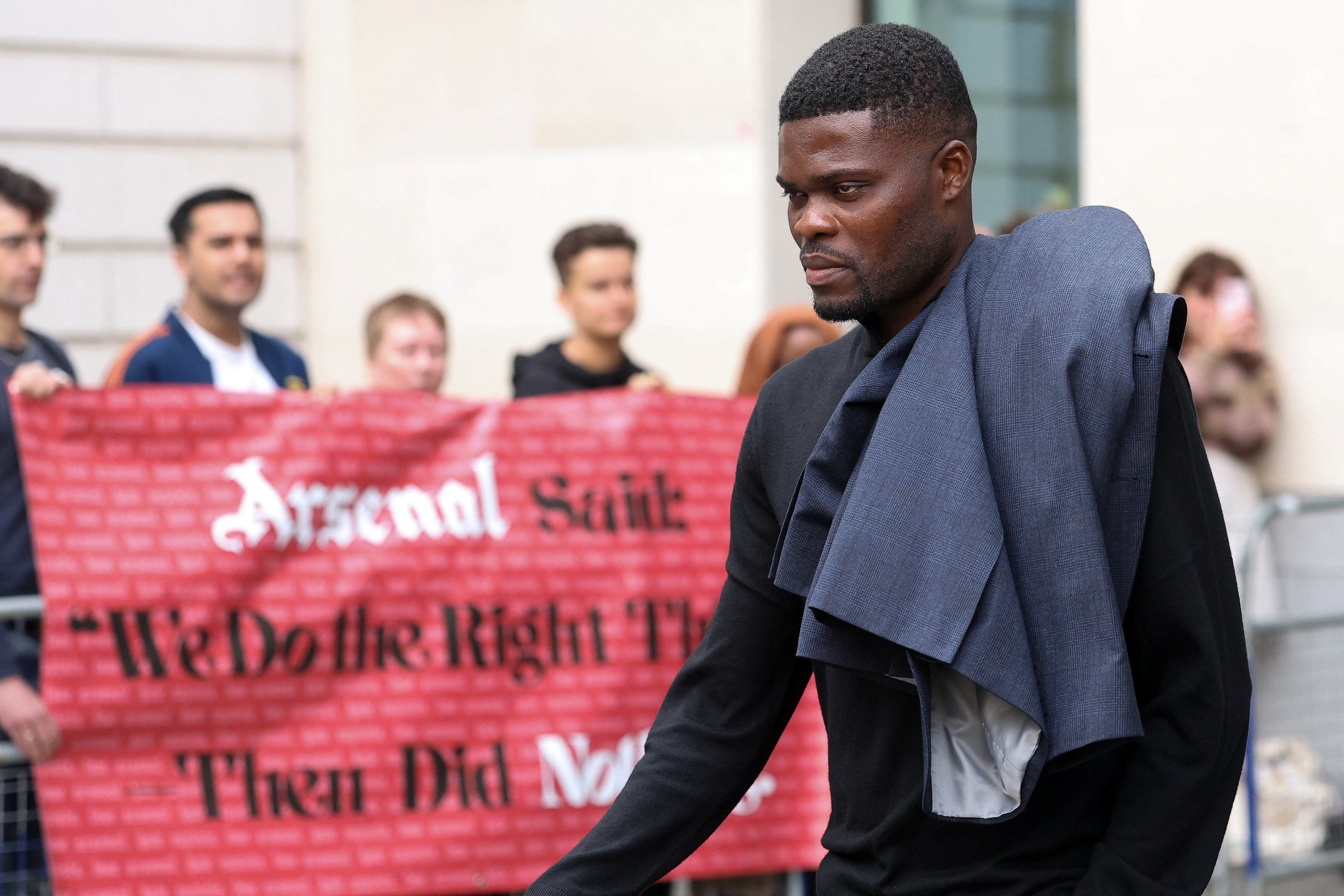 Thomas Partey was granted conditional bail