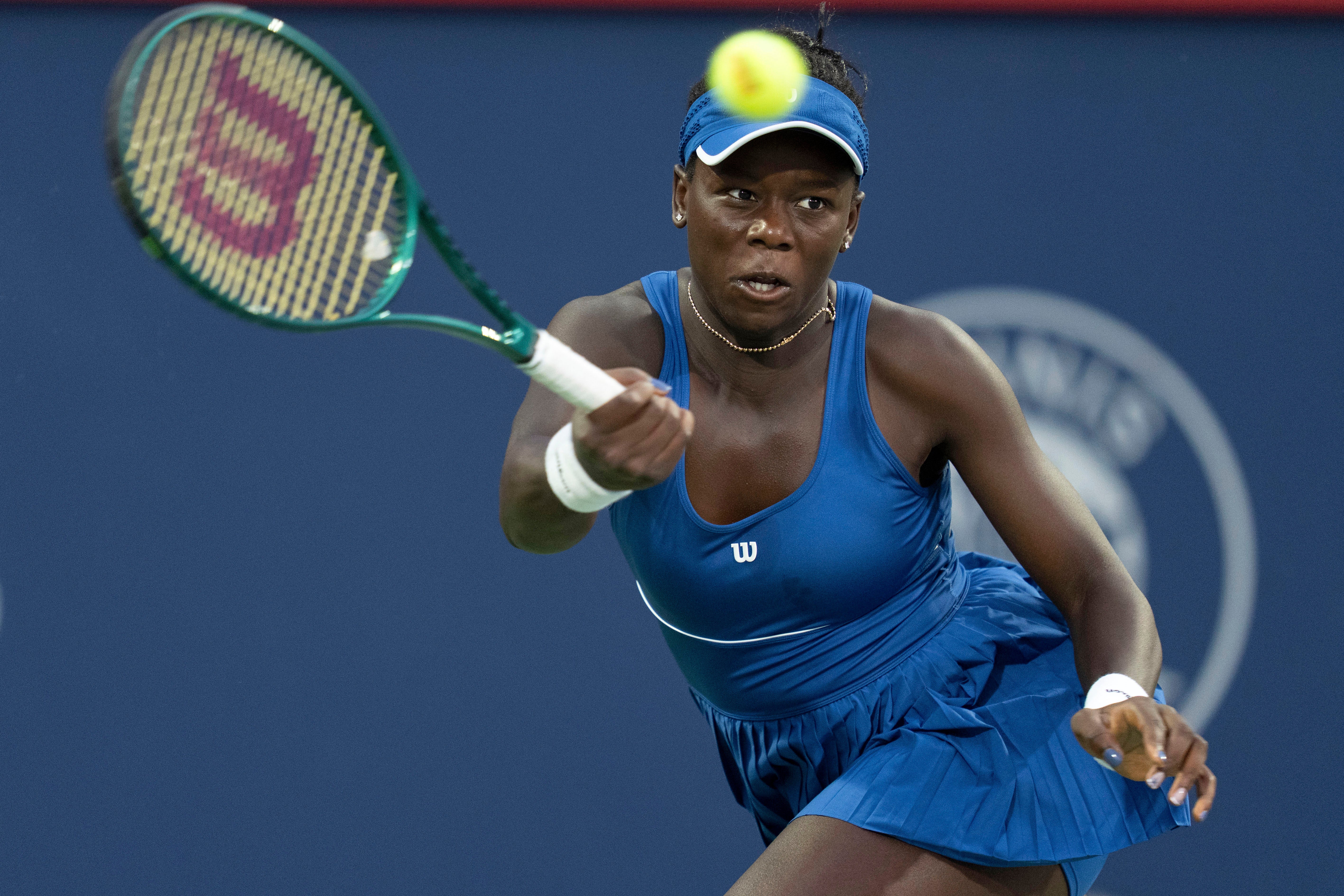 Canada's Victoria Mboko has reached the semi-finals of the National Bank Open in Montreal