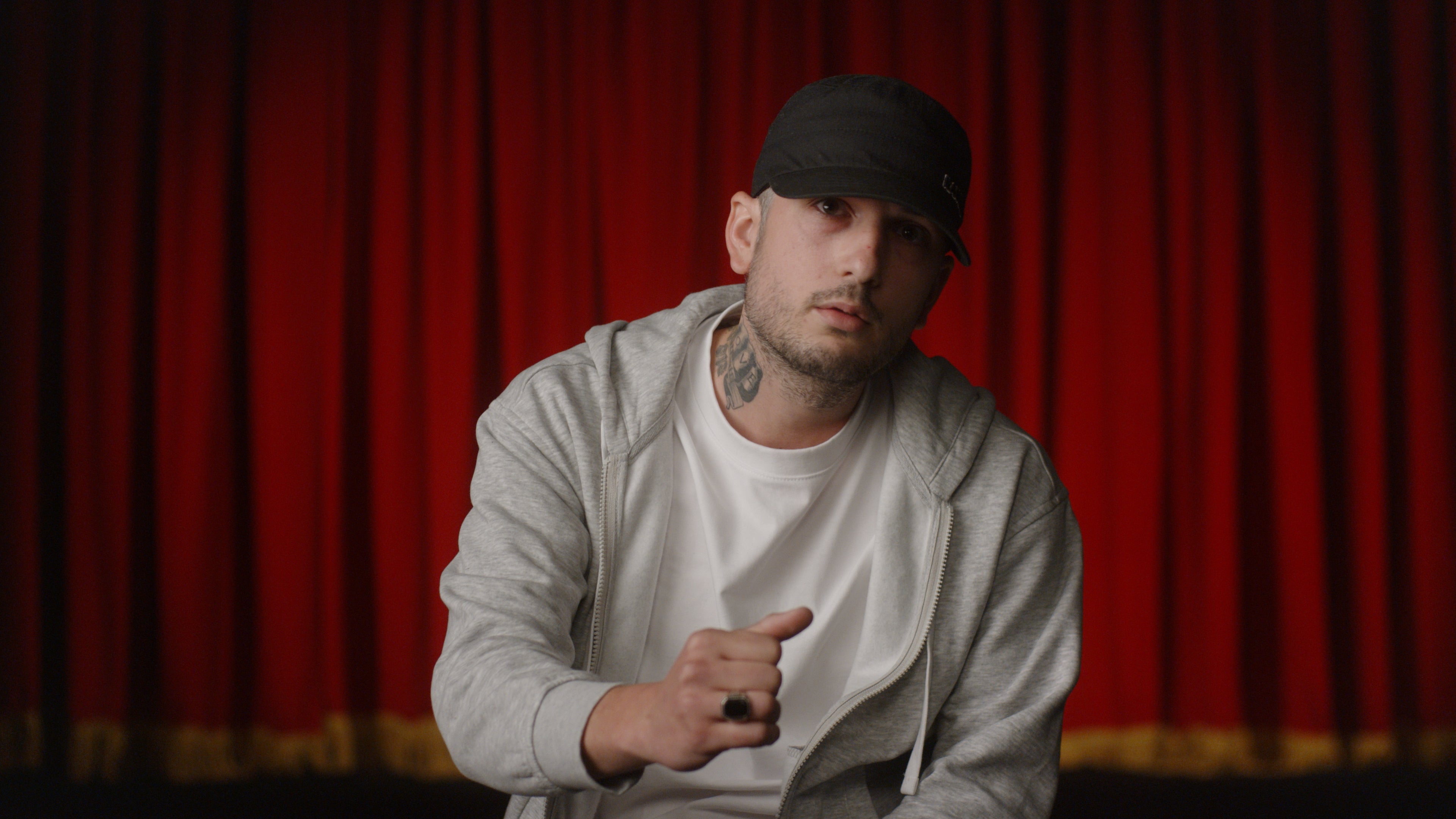 Eminem fan Zolt is among those interviewed for the documentary