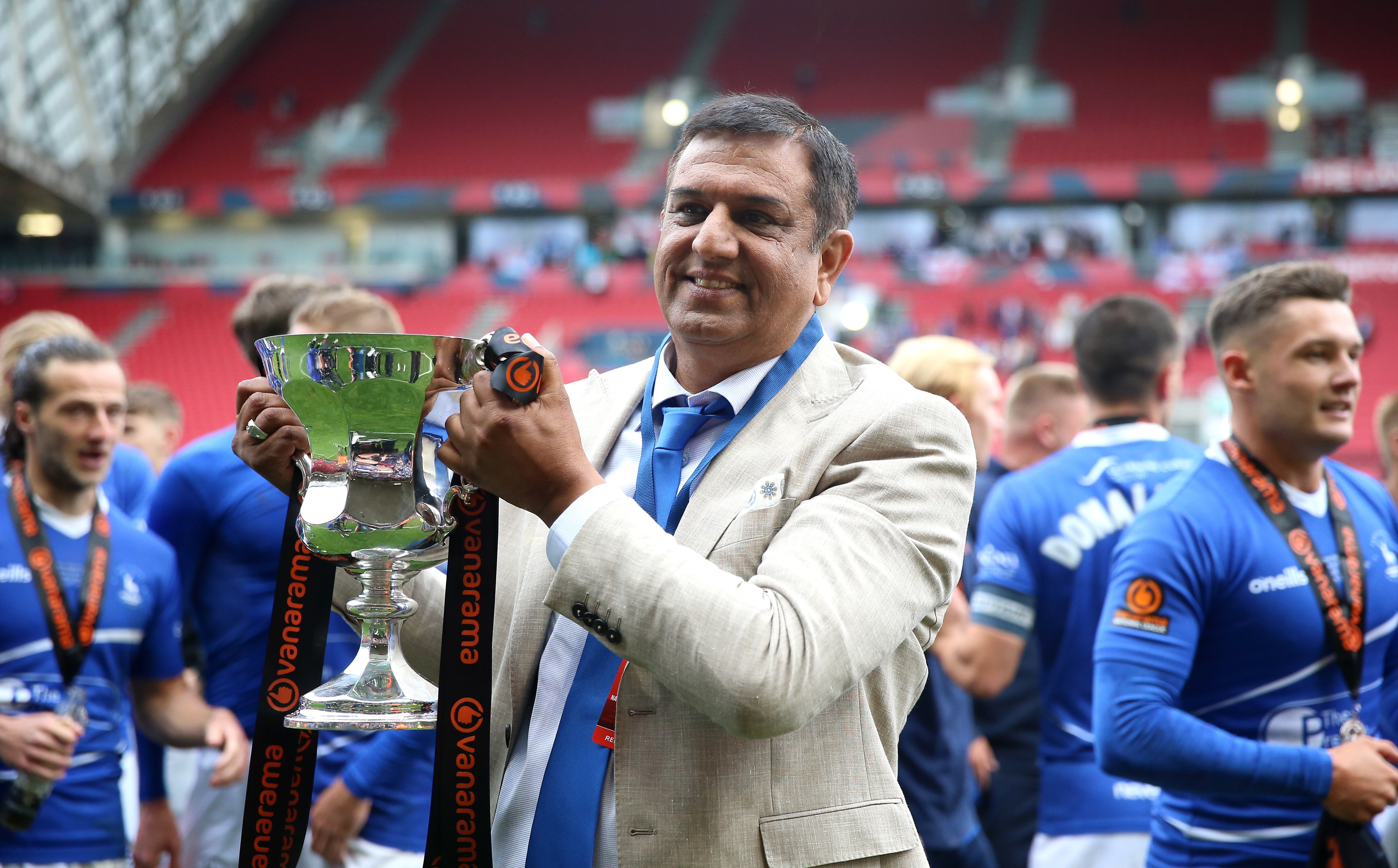 Majitel Hartlepoolu Raj Singh údajně požádal kluby National League, aby nepřijali vysílač Jeff Stingeld do jejich zasedací místnosti