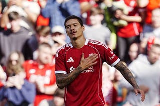 Útočník Liverpoolu Darwin Nunez je cílem pro Al Hilal (Peter Byrne/PA)