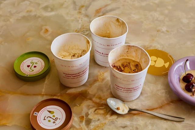 <p>There are three flavours of the ice cream </p>