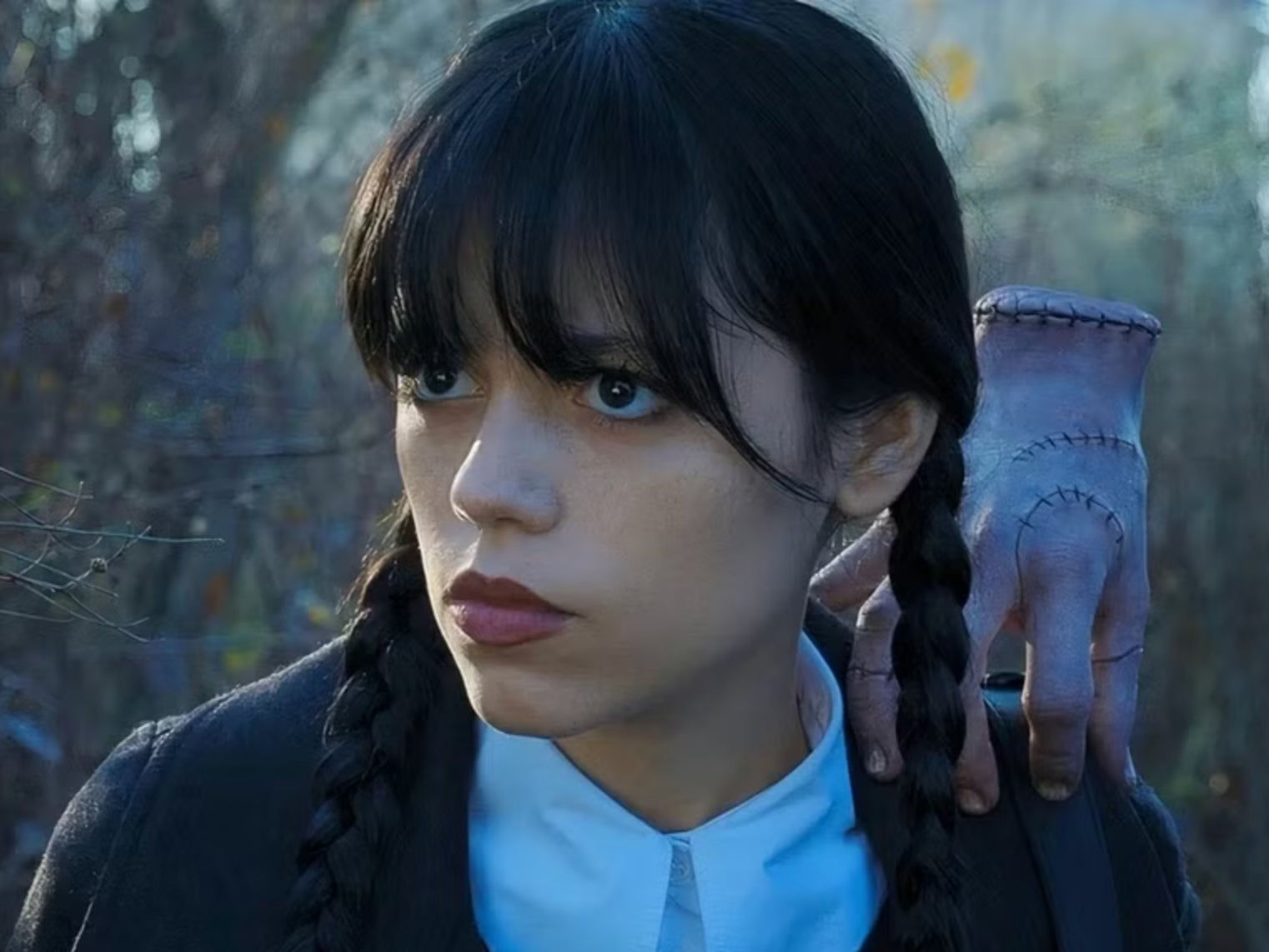 Jenna Ortega in ‘Wednesday’ on Netflix