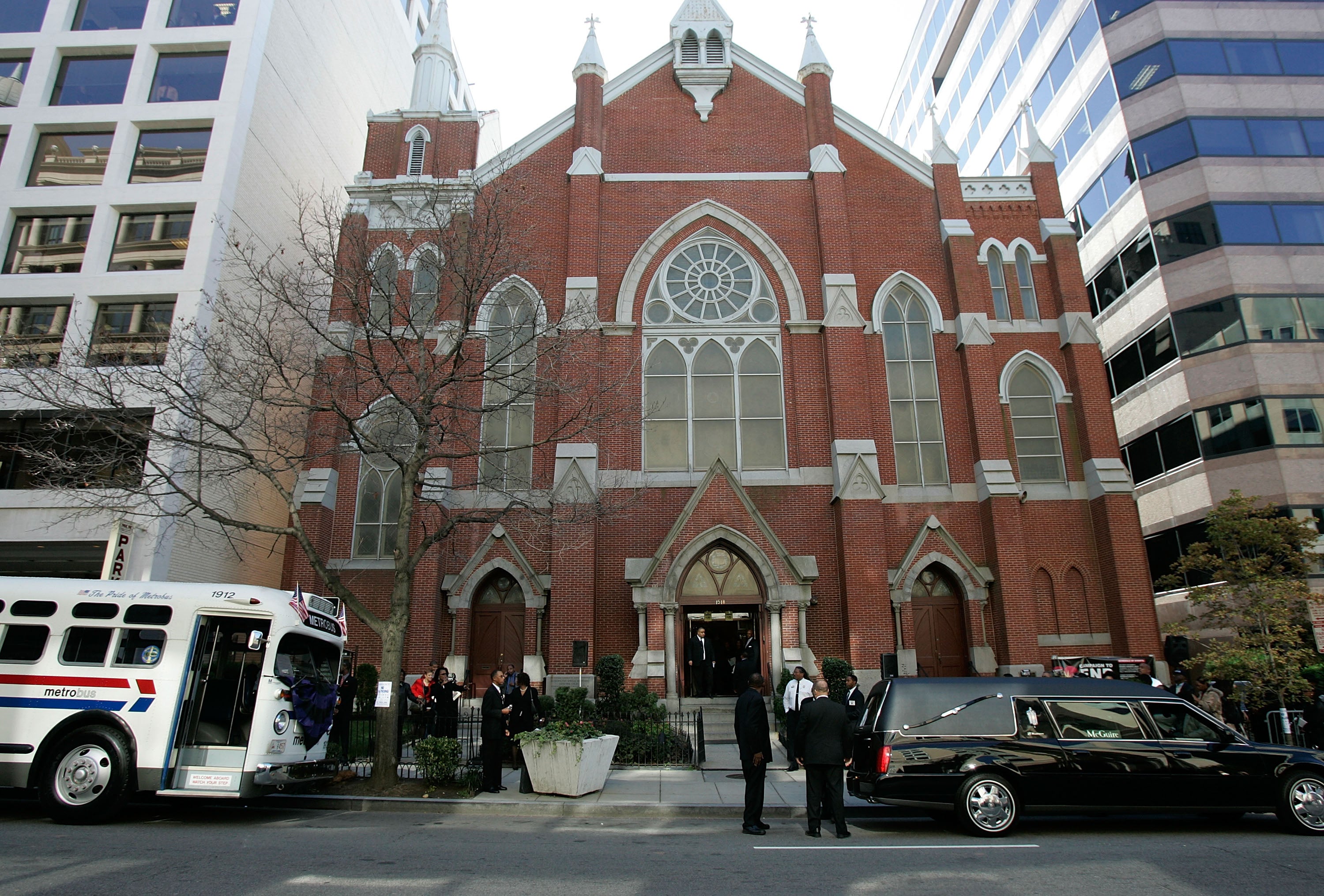 Washington, D.C.'s Metropolitan AME Church hosted – among many other historically significant events – the 2005 funeral of civil rights pioneer Rosa Parks