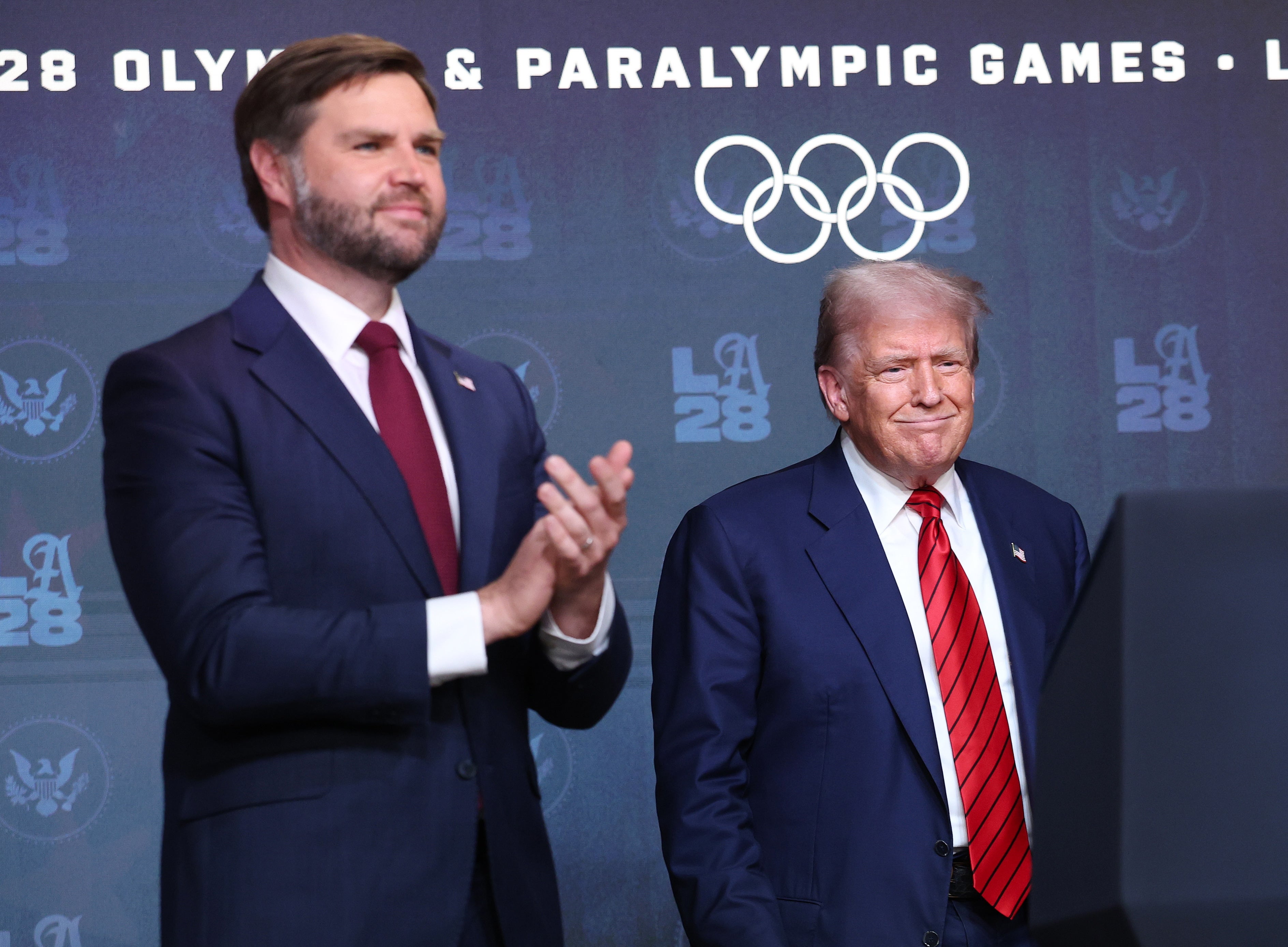 It comes after Donald Trump tipped his deputy as a likely successor following the conclusion of his second and final term in office. ‘Well, I think most likely. In all fairness, he's the vice president,’ Trump told reporters Tuesday.