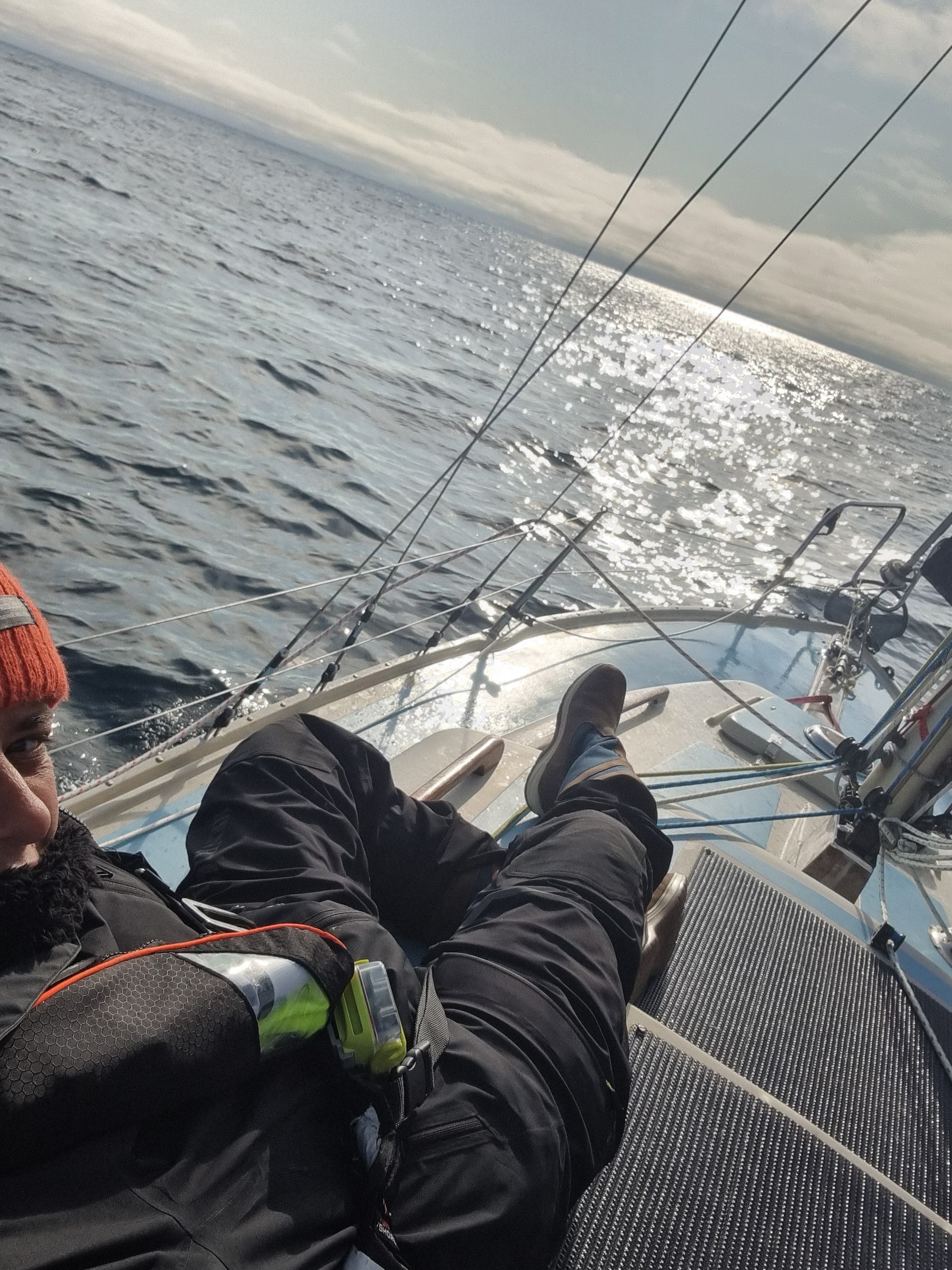 She never stopped sailing