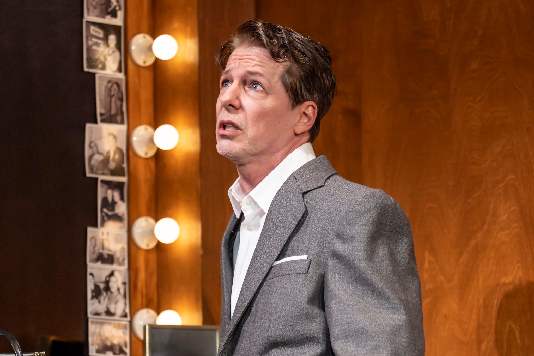 Mid-century man: Sean Hayes as Oscar Levant in ‘Good Night, Oscar’