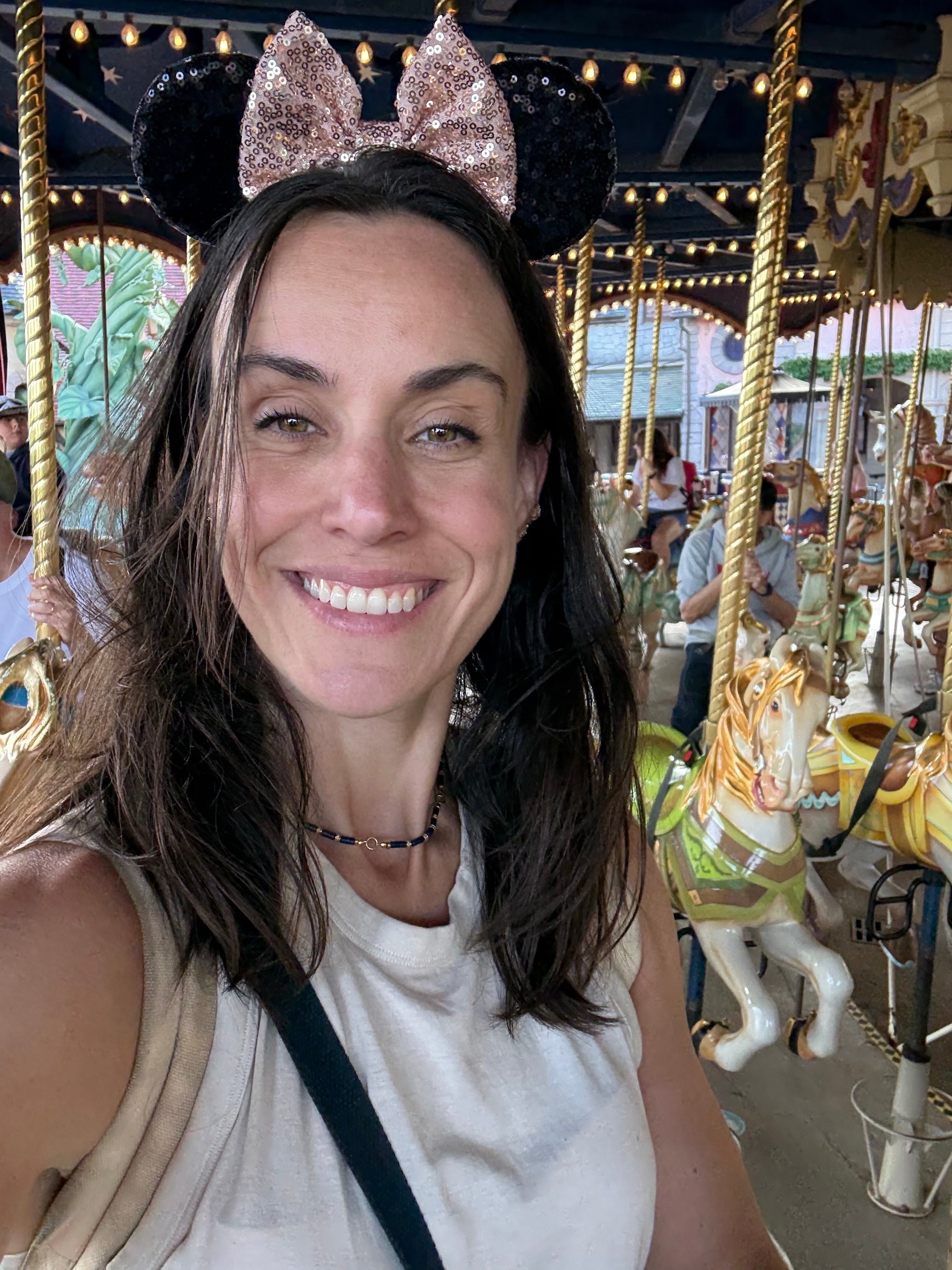 Writer Jessica Salter at Disneyland Paris