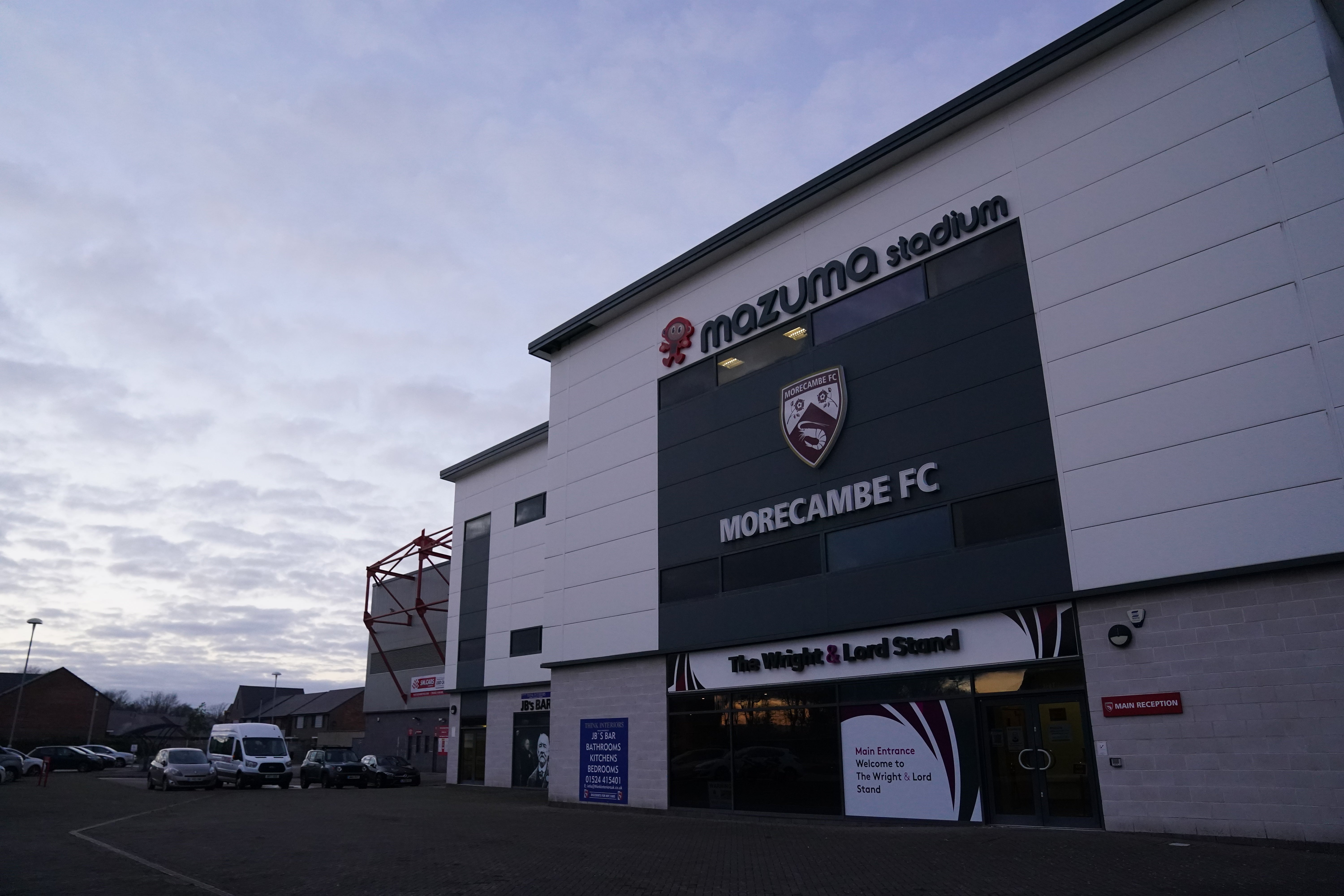 Morecambe have been suspended by the National League