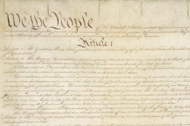 Significant parts of the Constitution were quietly removed from the Congress website but have since been restored