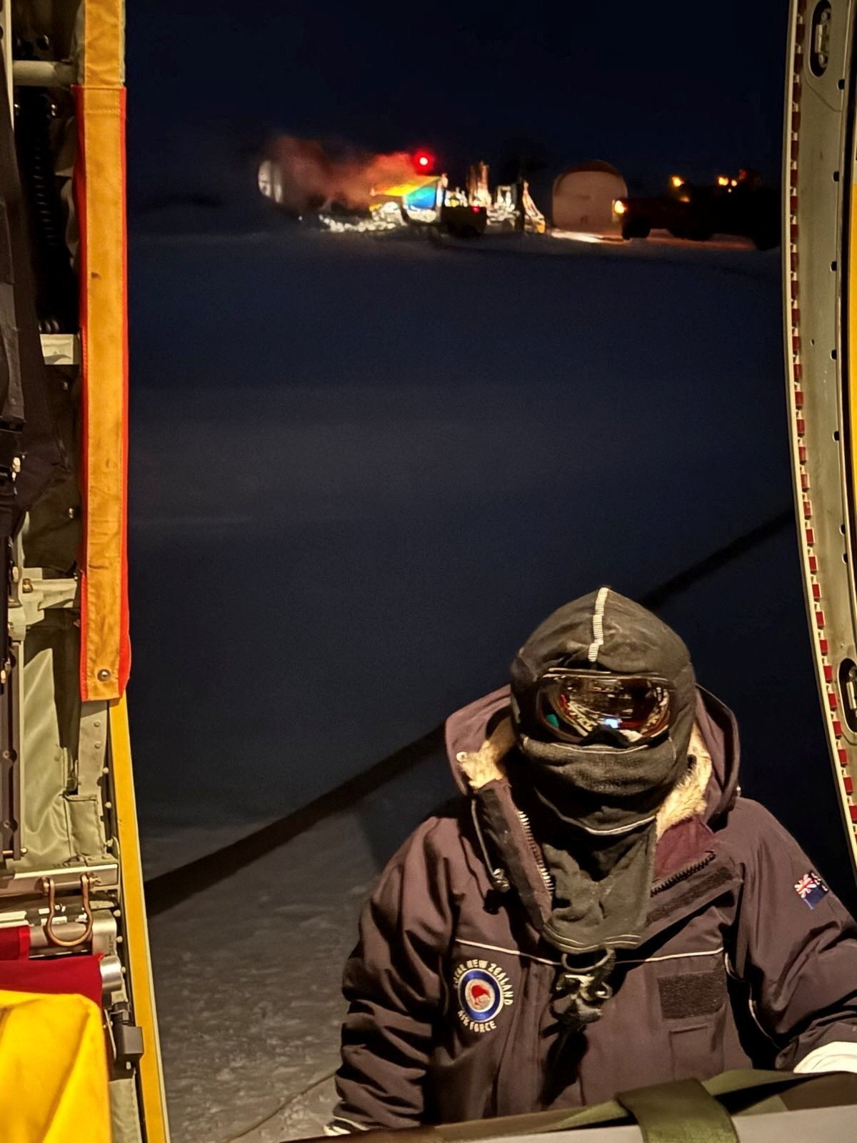 Mid-winter flights to Antarctica are one of the most challenging air crews can perform