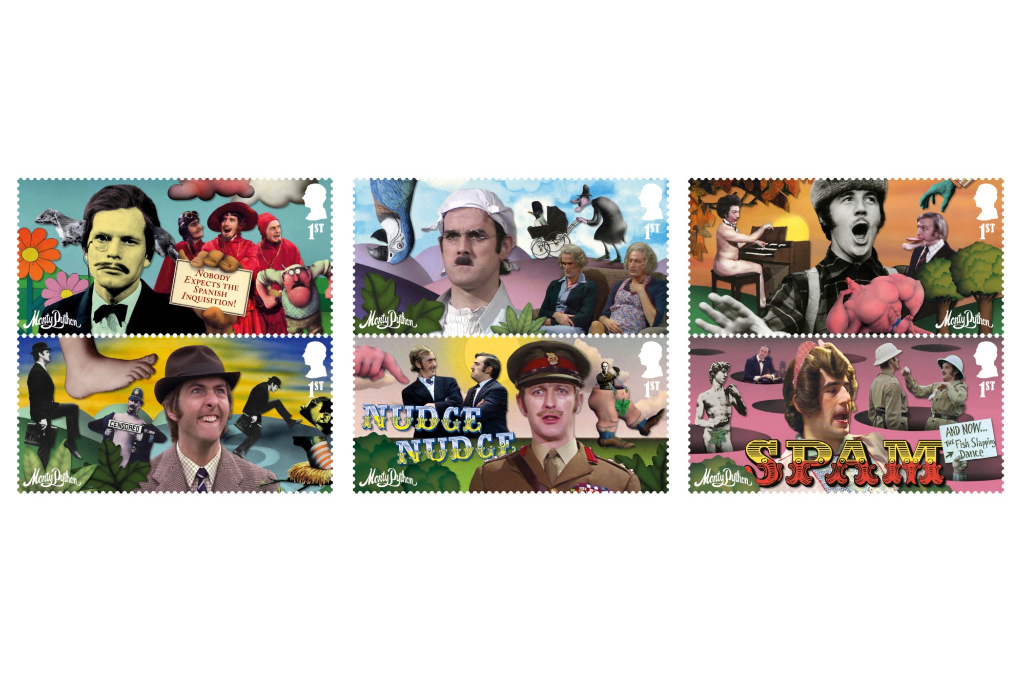 Britain Monty Python Stamps
