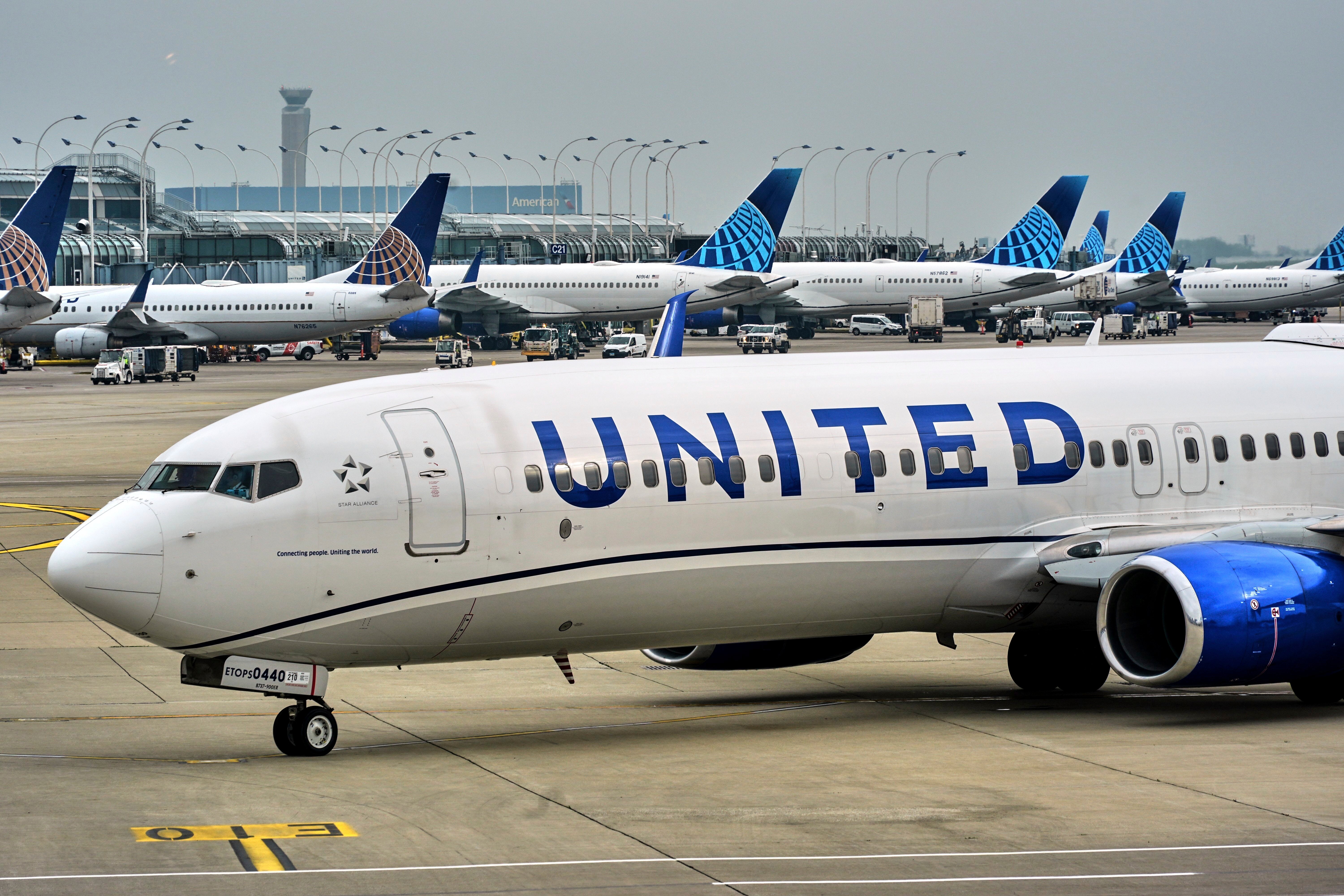 United Airlines Flights Grounded
