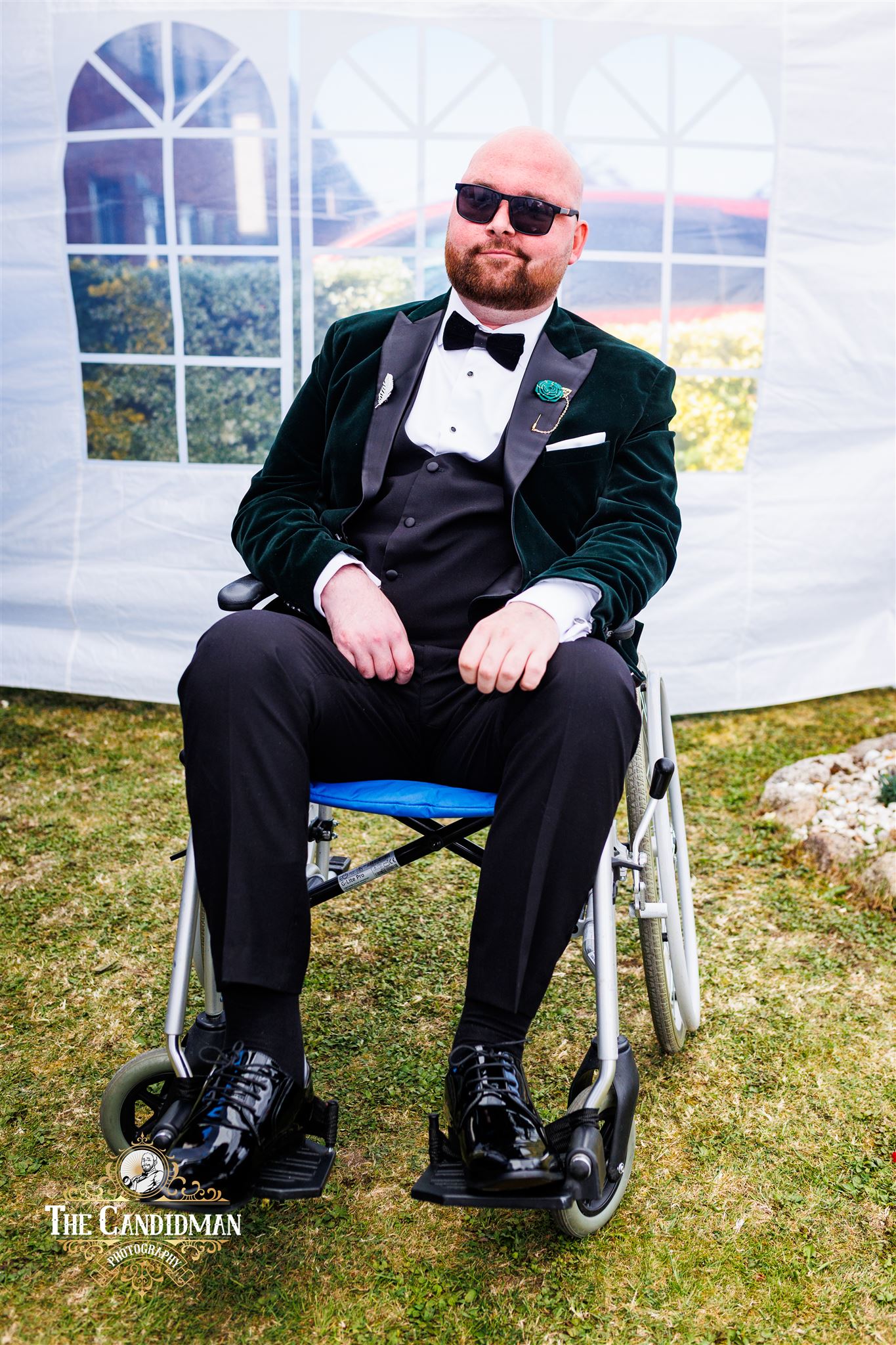 Dean no dia do casamento