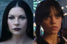Catherine Zeta-Jones declares sword-fighting victory over Wednesday co-star Jenna Ortega