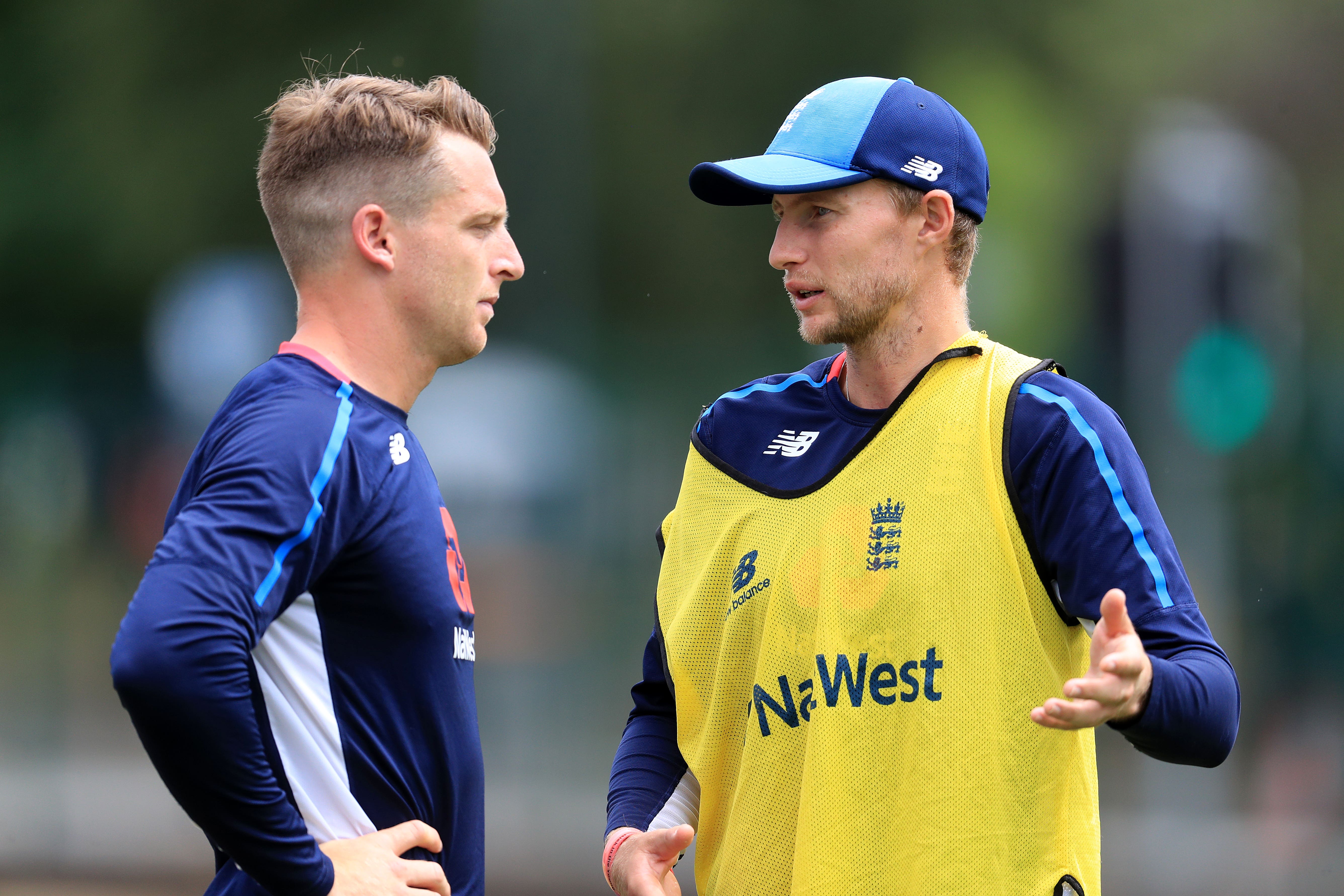 Jos Buttler, left, is looking to Joe Root for inspiration (Mike Egerton/PA)