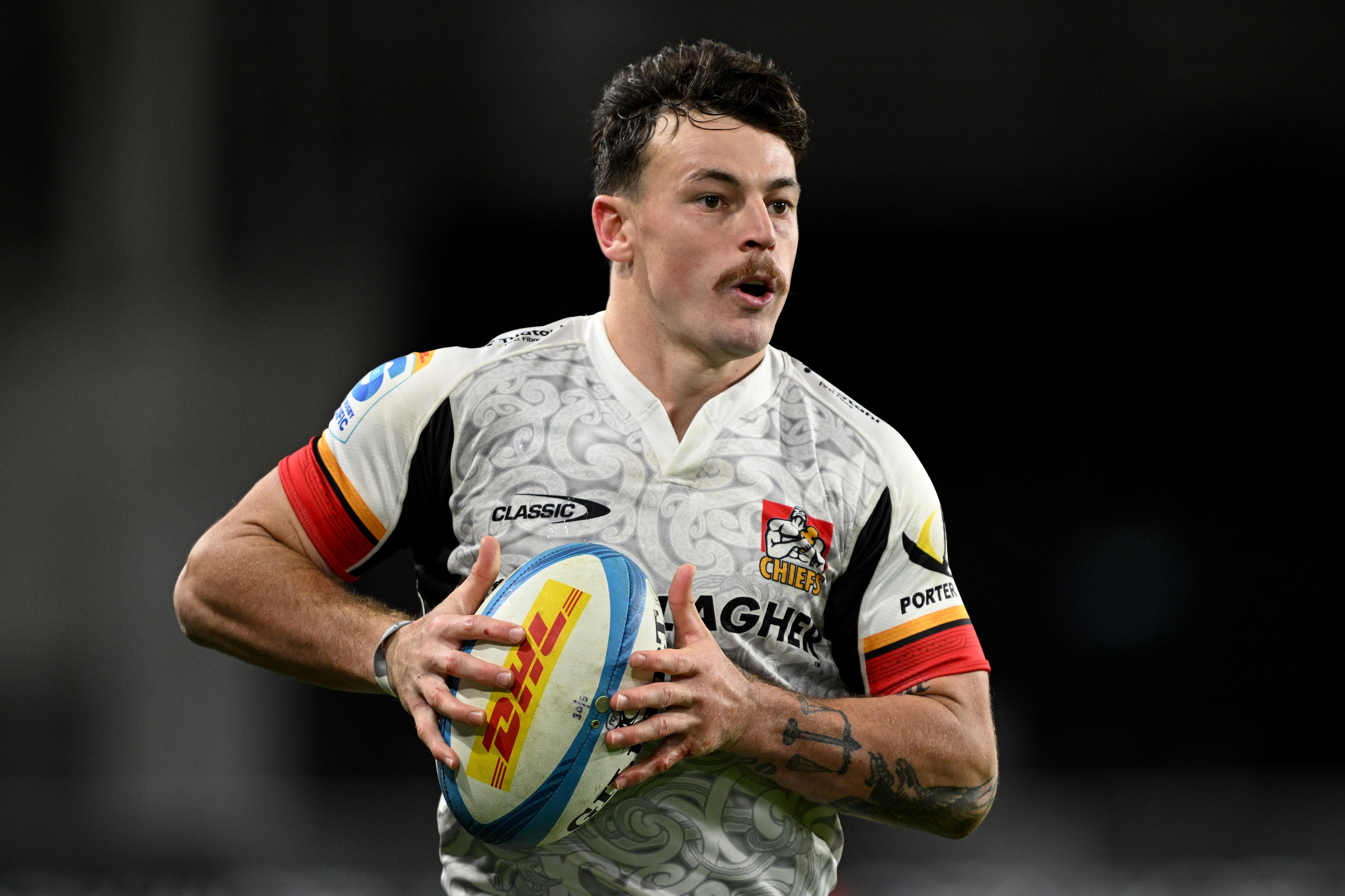 Leroy Carter was one of four uncapped players called up to the All Blacks squad for the Rugby Championship