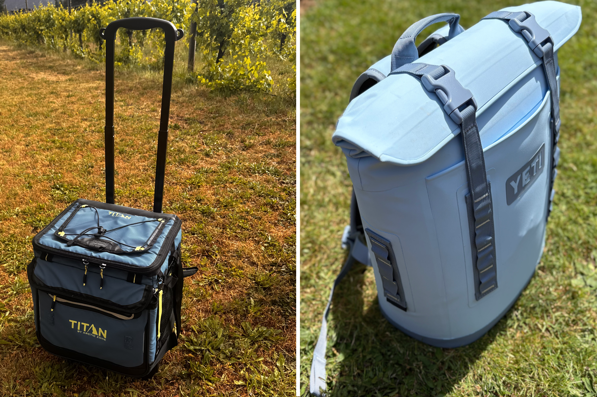 I took coolers on a group camping trip and gathered audio feedback from those I was with